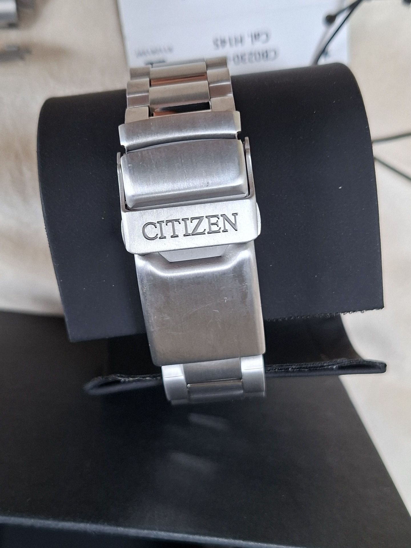 Citizen Eco-Drive Radio Controlled Titanium Wristwatch with Box - image 6 of 9