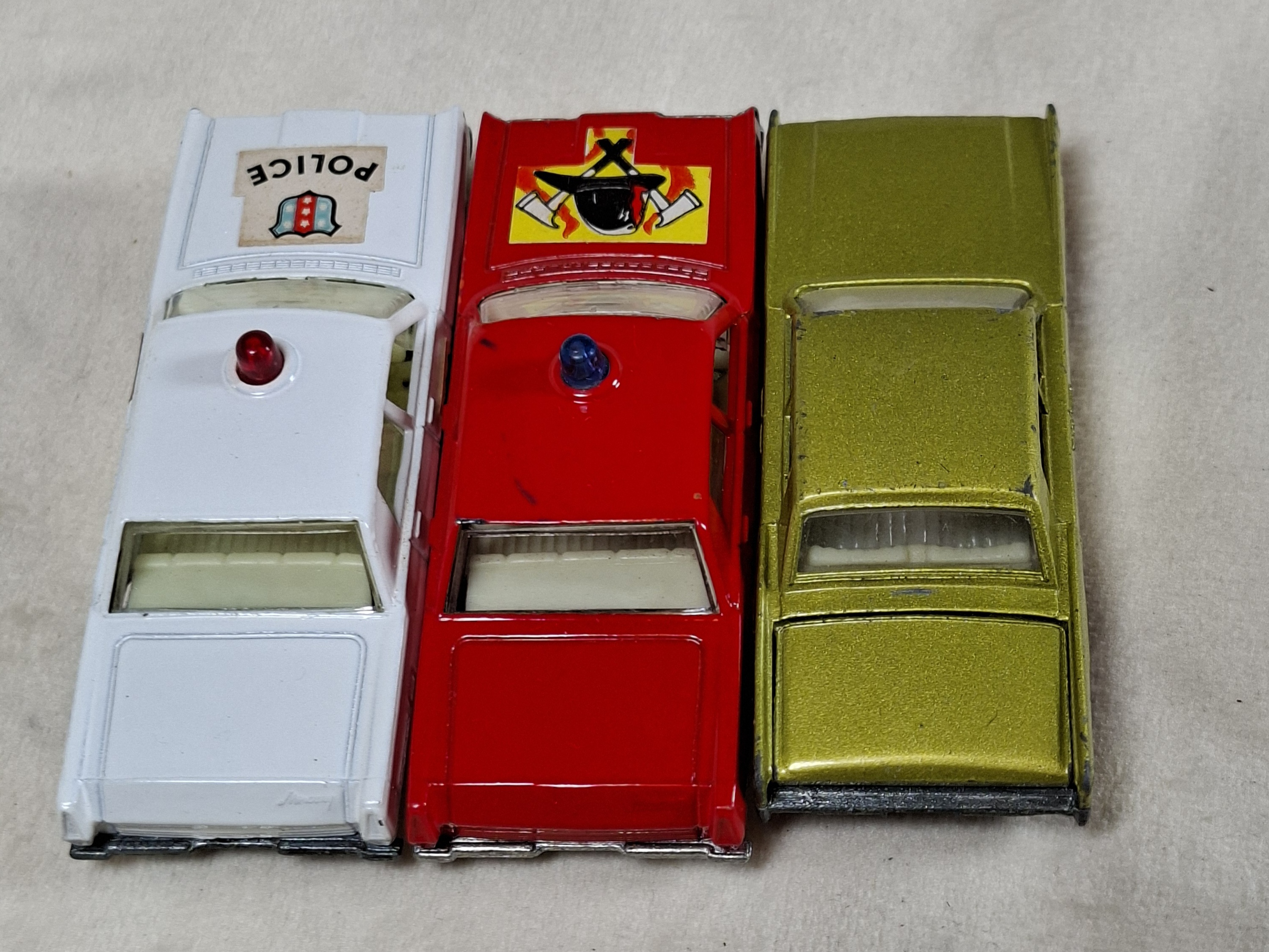 Three Vintage Matchbox Superfast Die-Cast Toy Cars - image 3 of 6