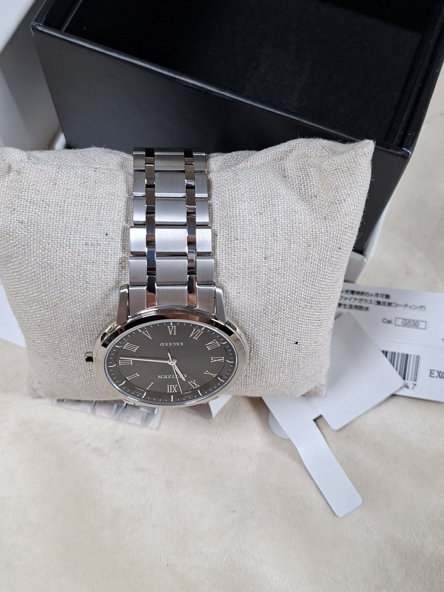 Citizen AR4000-63e Exceed Stainless Steel Wristwatch with Box and Papers - image 6 of 8