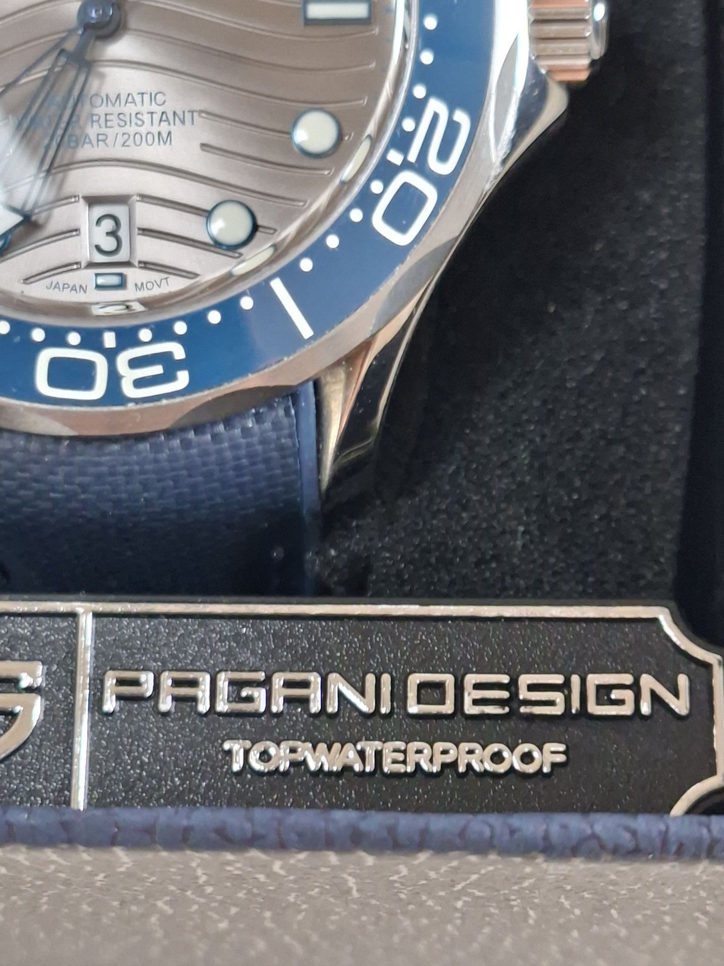 Pagani Design Automatic Wristwatch with Blue Strap - image 2 of 8