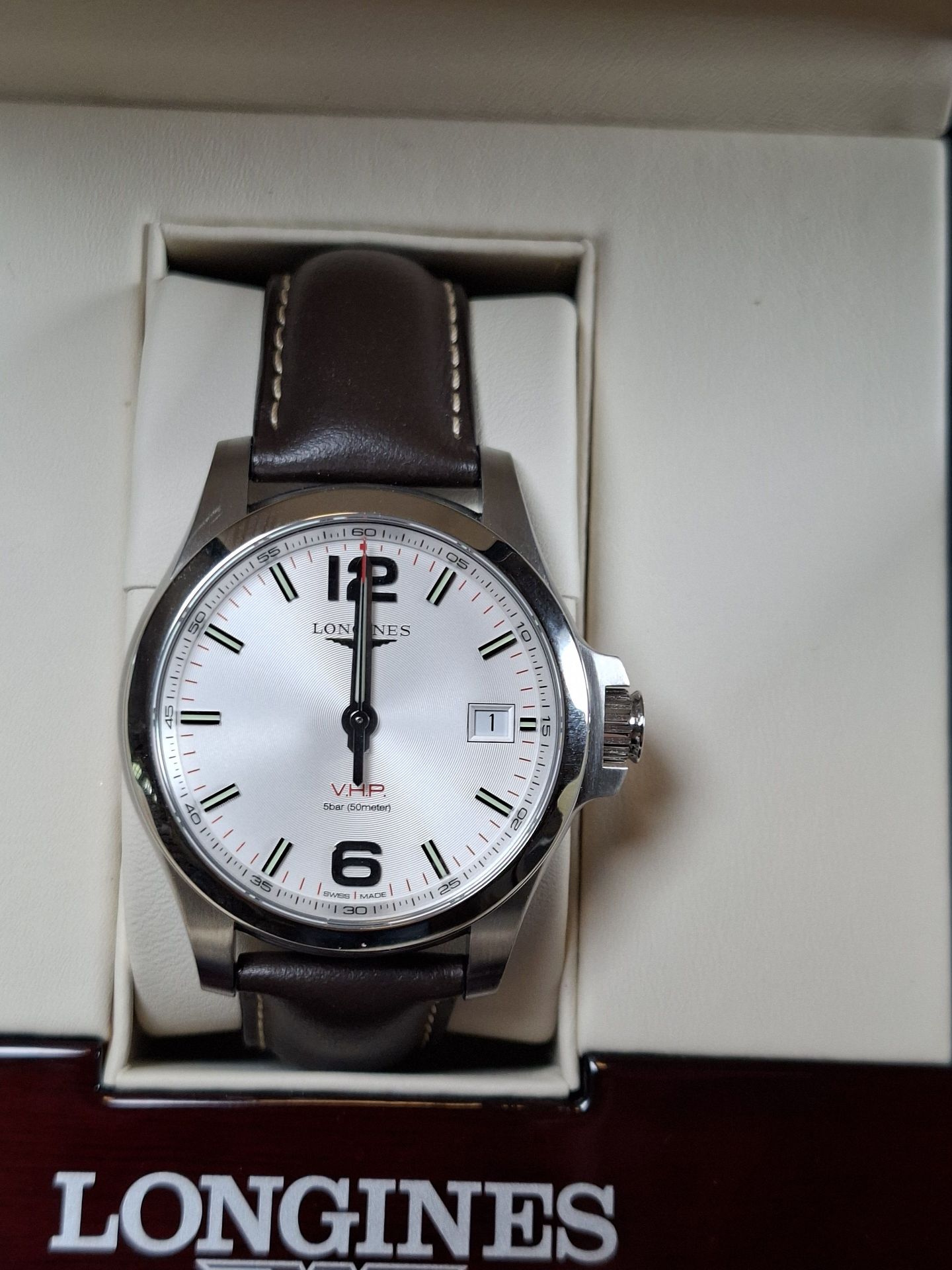 Longines VHP Wristwatch with Box and Warranty Card - image 2 of 6