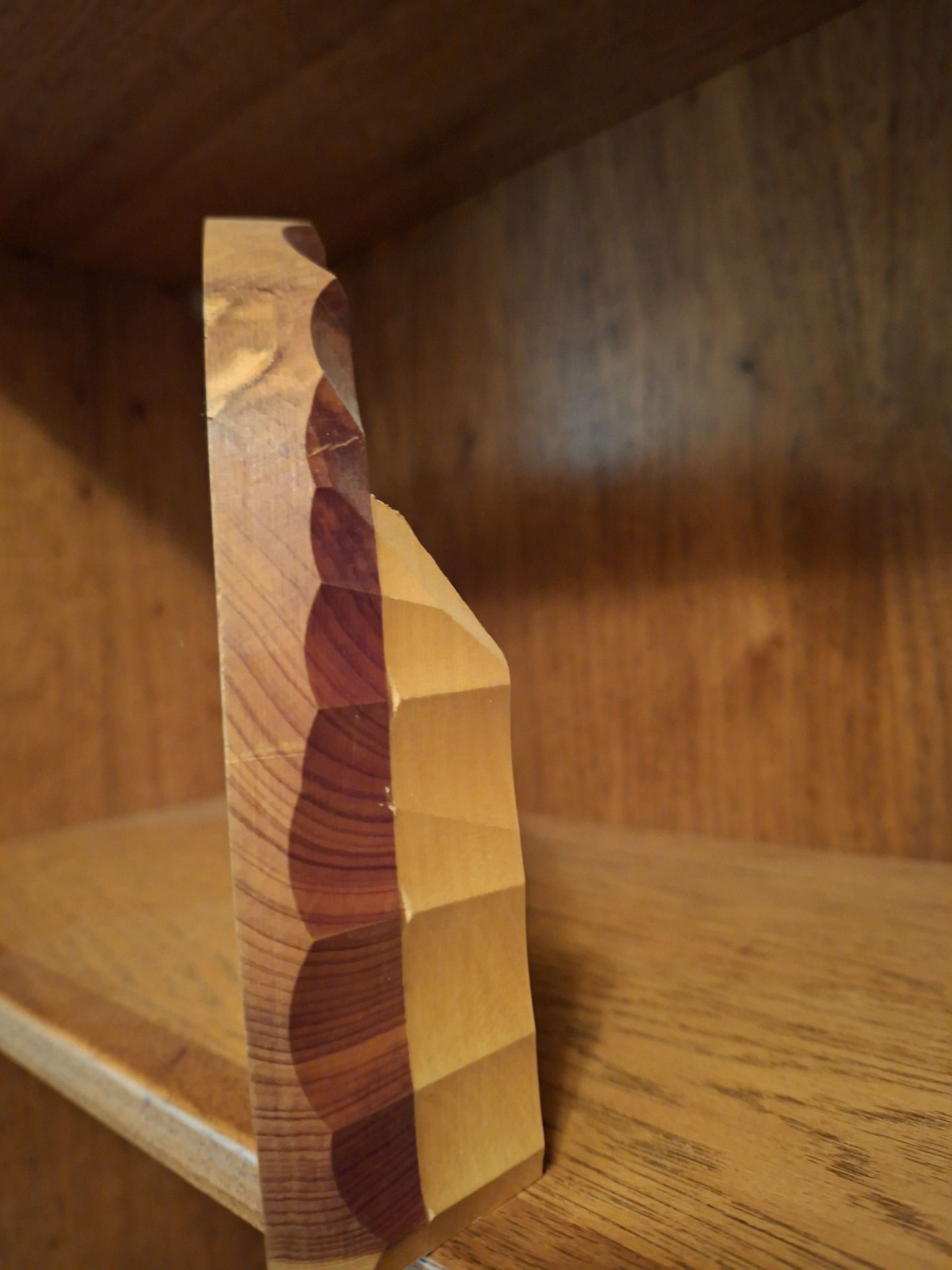 Hand-Carved Wooden Bird Clock - image 4 of 6