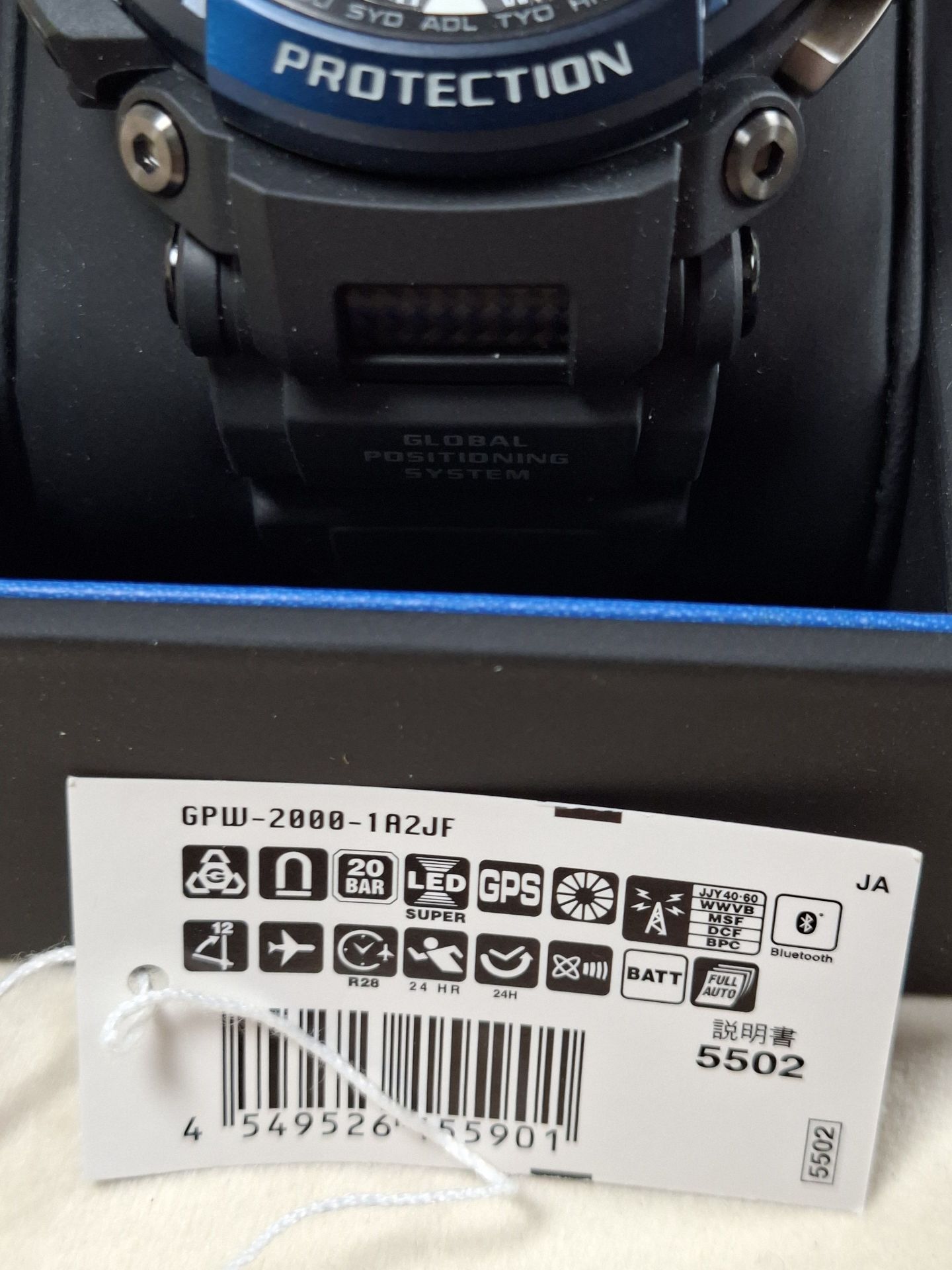 Casio G-Shock Master of G Gravitymaster Watch GPU-2000-1A2JF - image 2 of 9