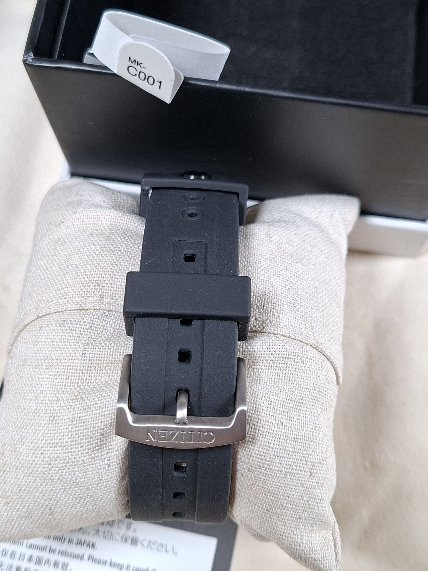 Citizen Eco-Drive Satellite Wave Attesa Wristwatch CC4050-18L - image 5 of 6