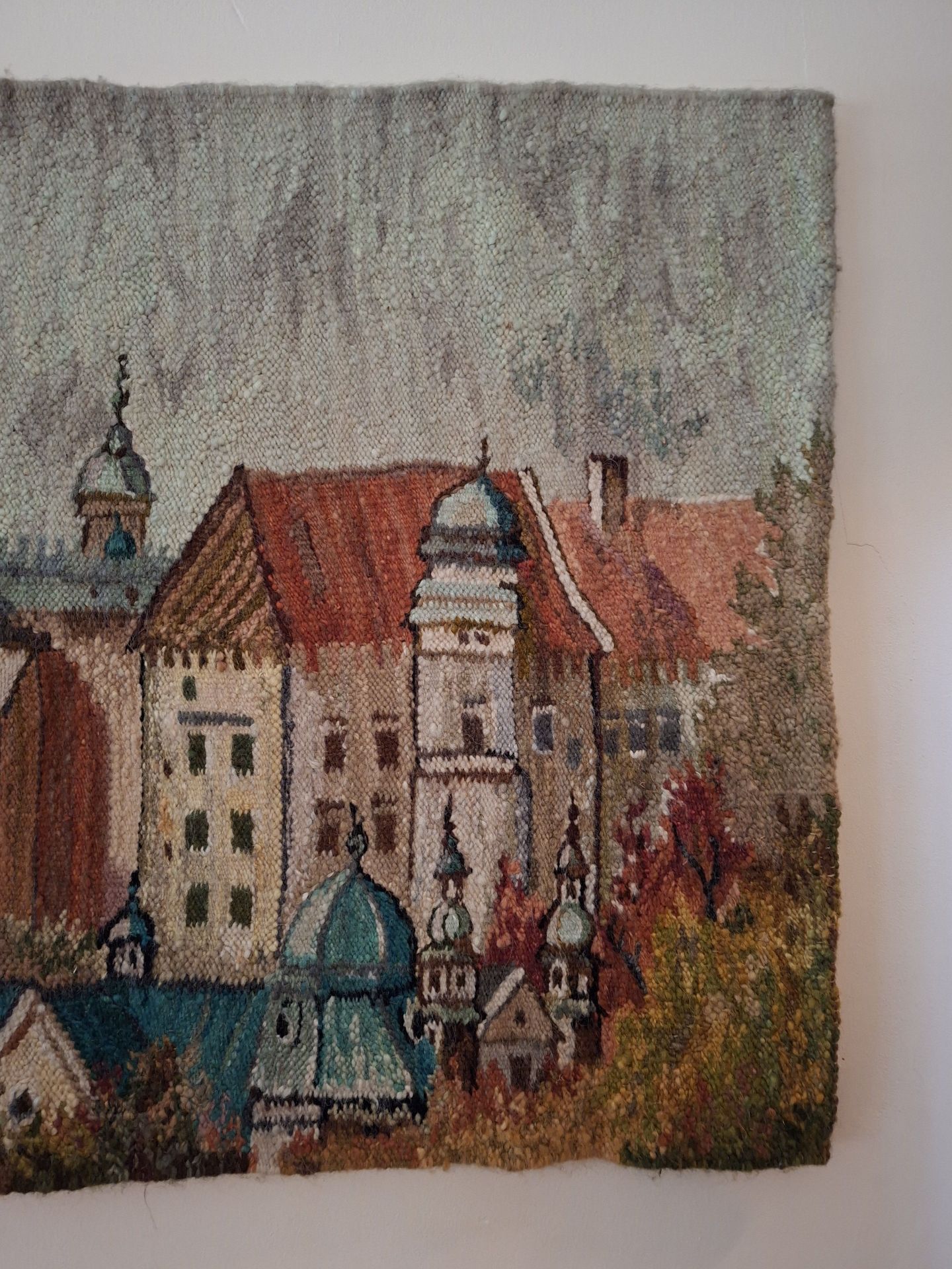 Woven Cityscape Wall Hanging - image 4 of 8