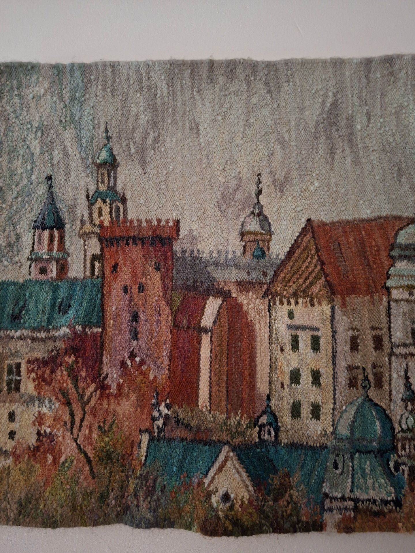 Woven Cityscape Wall Hanging - image 3 of 8