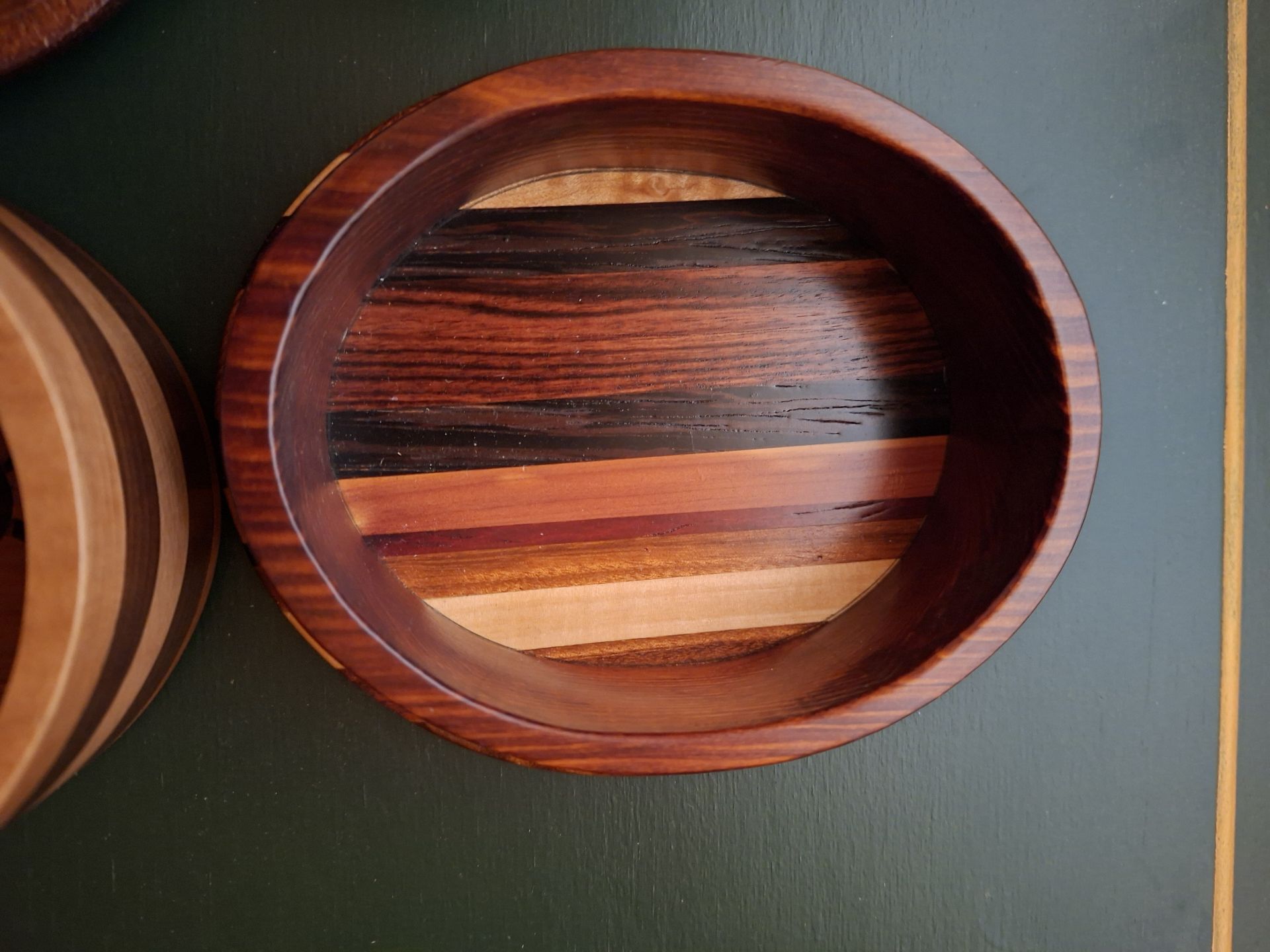 Handcrafted Wooden Decorative Boxes and Bowls - image 4 of 7