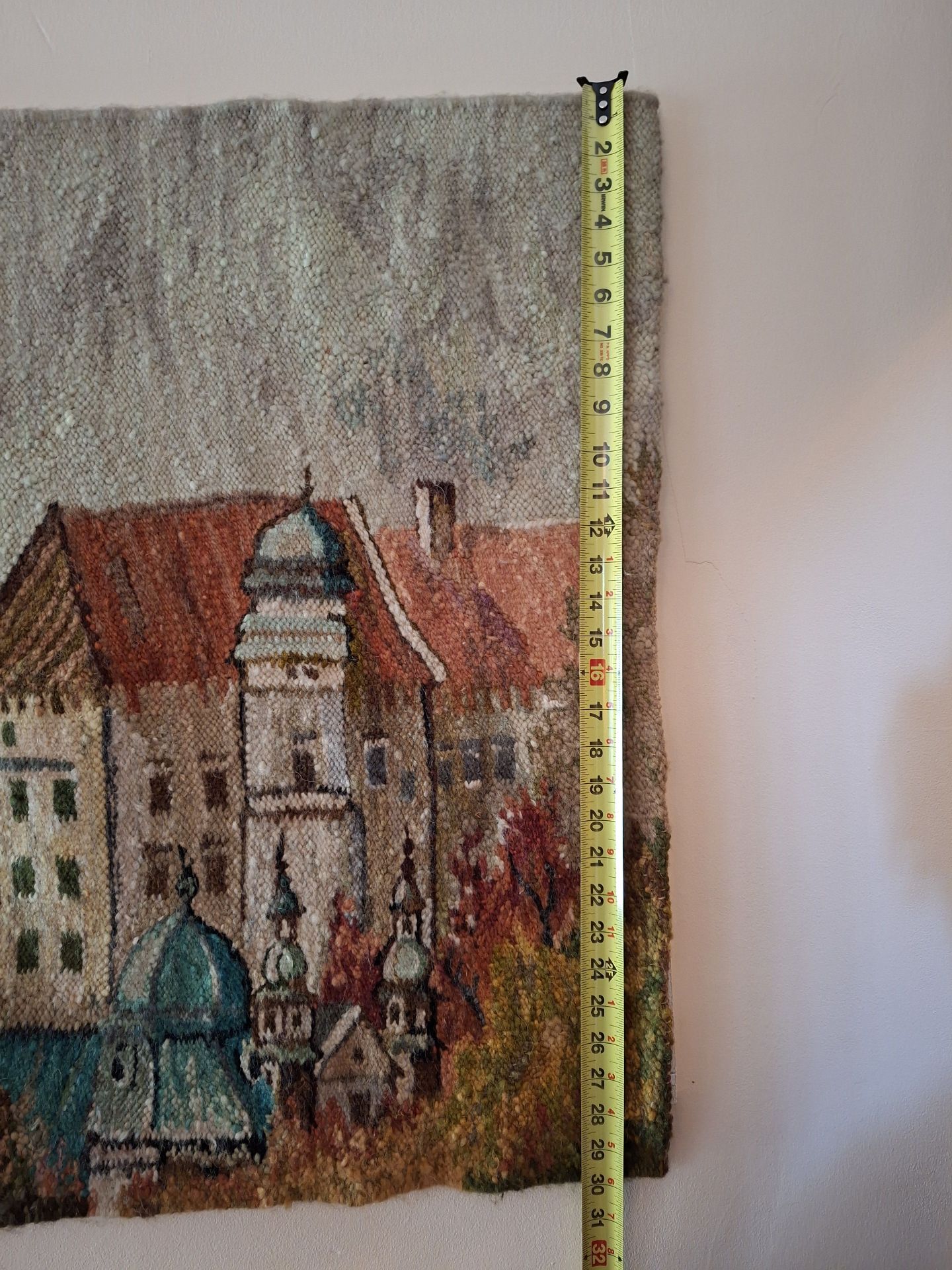 Woven Cityscape Wall Hanging - image 7 of 8