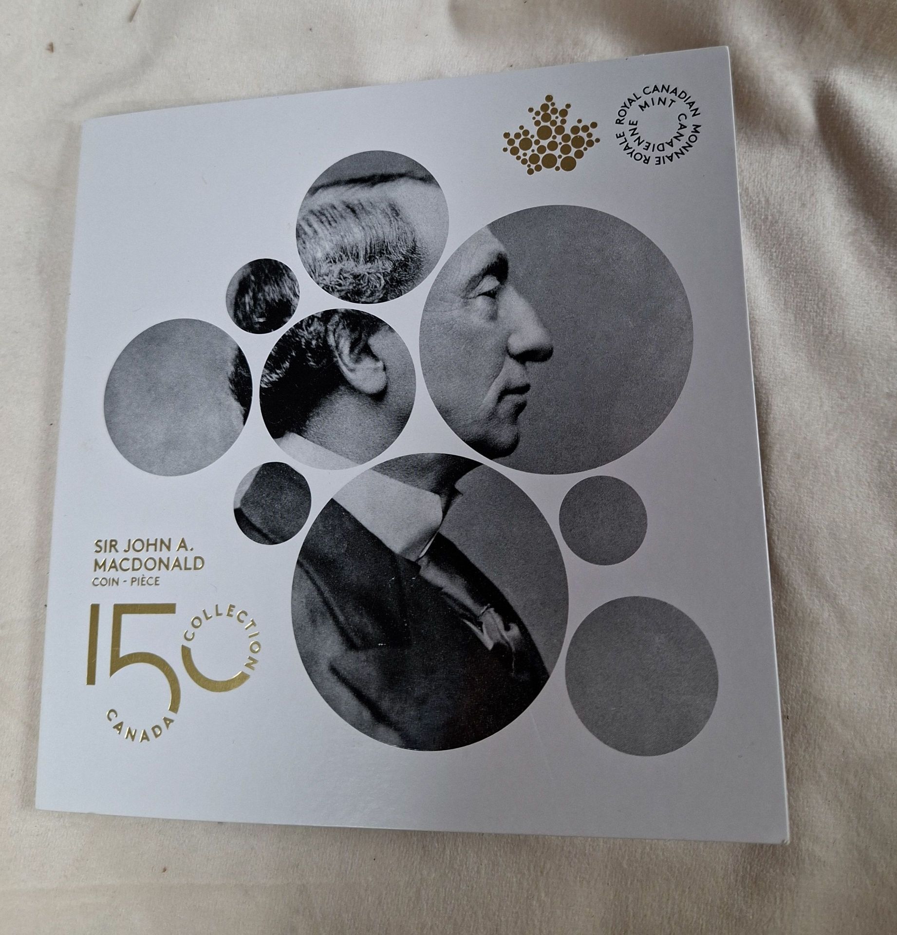 Royal Canadian Mint Sir John A. Macdonald 2015 $2 Coin Collection Card - image 3 of 5