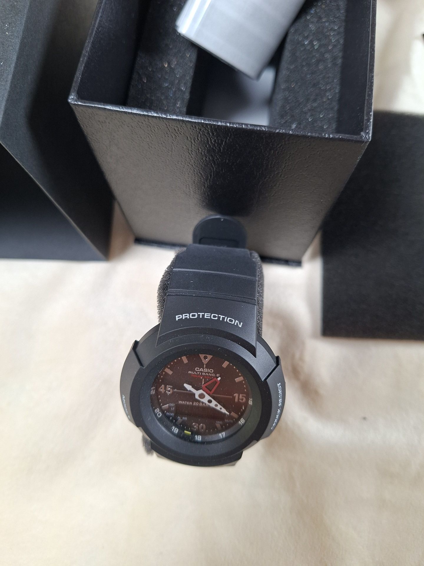 Casio G-Shock AWG-M520-1AJF Wristwatch with Box and Manual - image 5 of 9