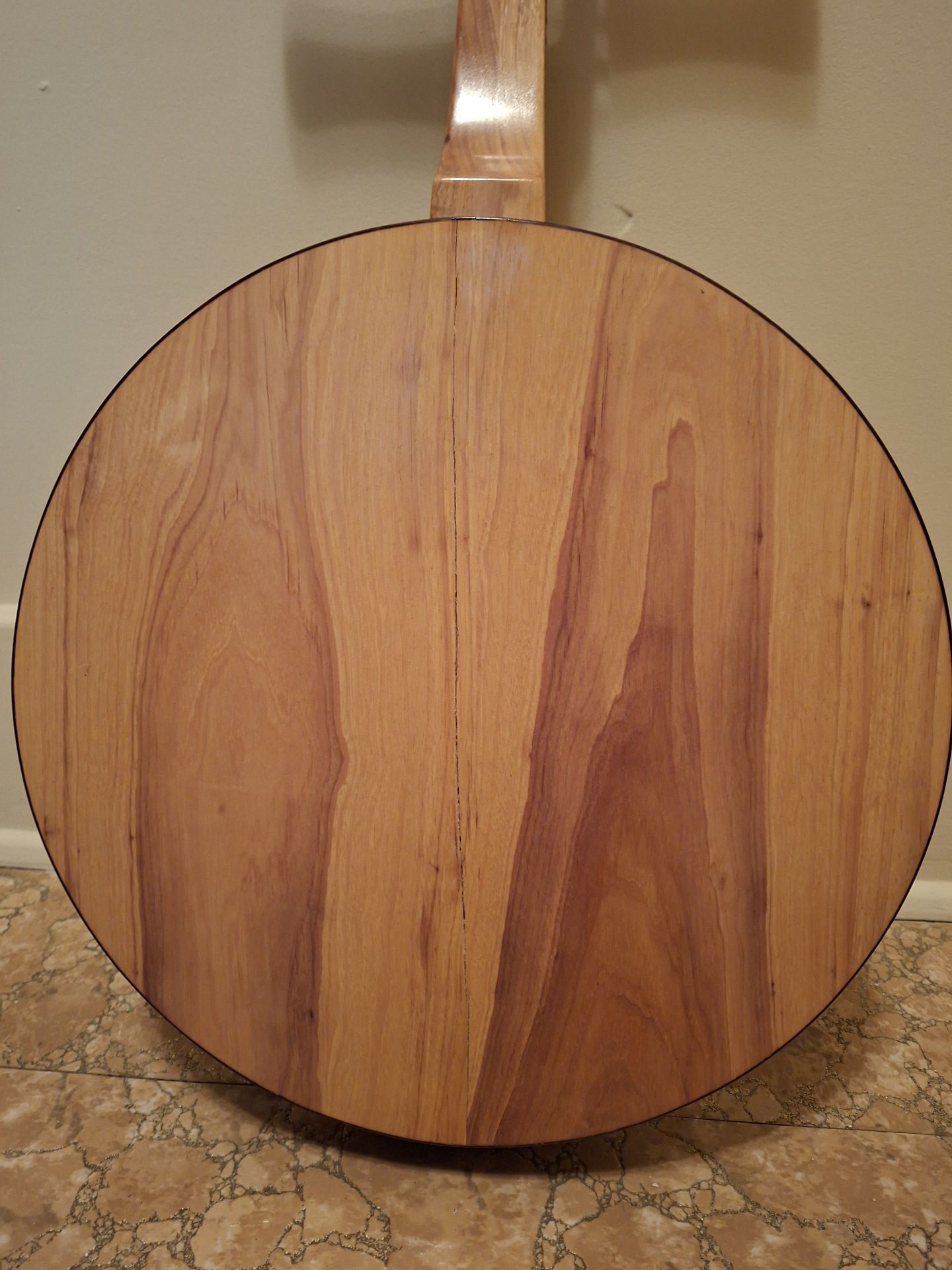 Wooden Round-Body String Instrument, Chinese Zhong RUAN, Handmade, Stunning! - image 5 of 8