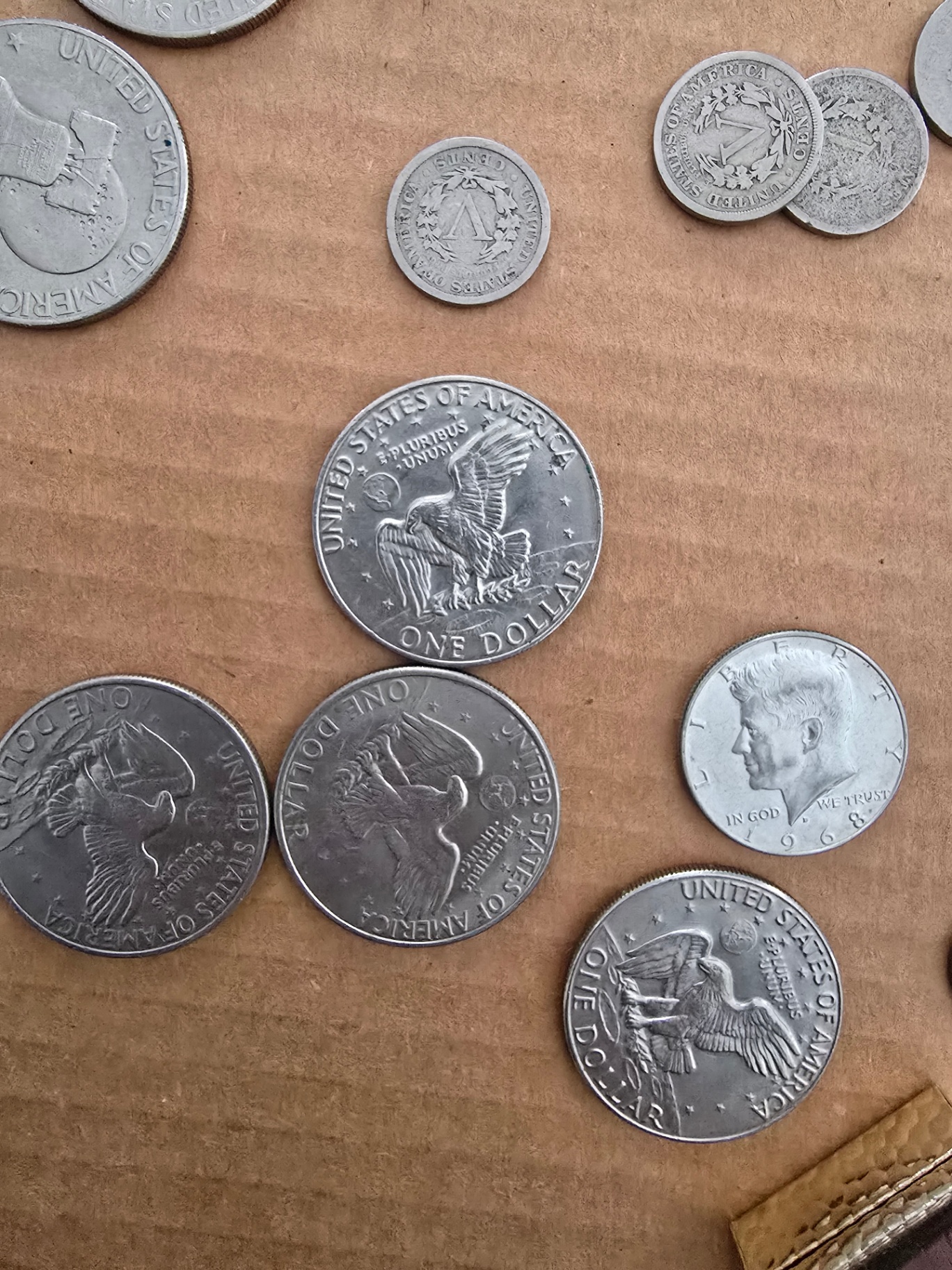 Mixed U.S. Circulated Coin Lot (About 60–80 Coins) plus a locking storage box - image 14 of 23