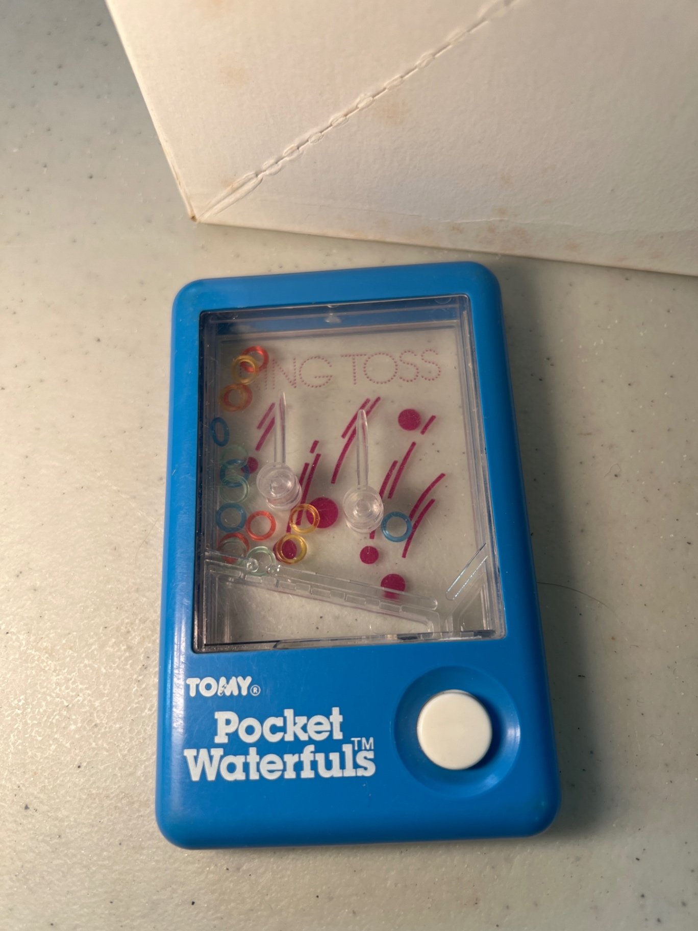 Vintage Clown toy, Puzzler puzzles, Pocket Waterfuls game, and Pig Pad notepad - image 5 of 10