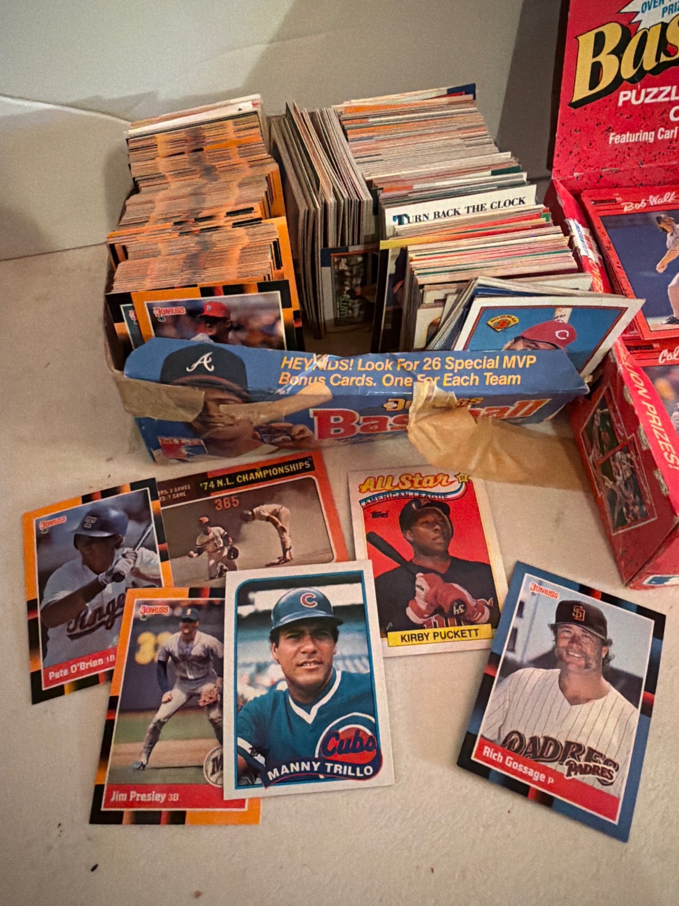Vintage sports trading cards and coin collection - image 3 of 7