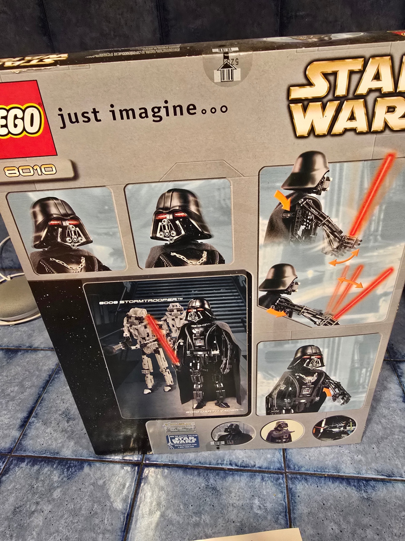 New in the Box LEGO Star Wars Darth Vader Buildable Figure 8010 - image 4 of 7