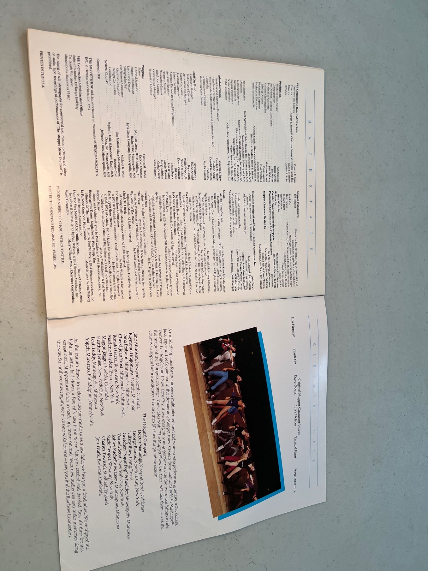 The Muppet Show On Tour program - image 6 of 10