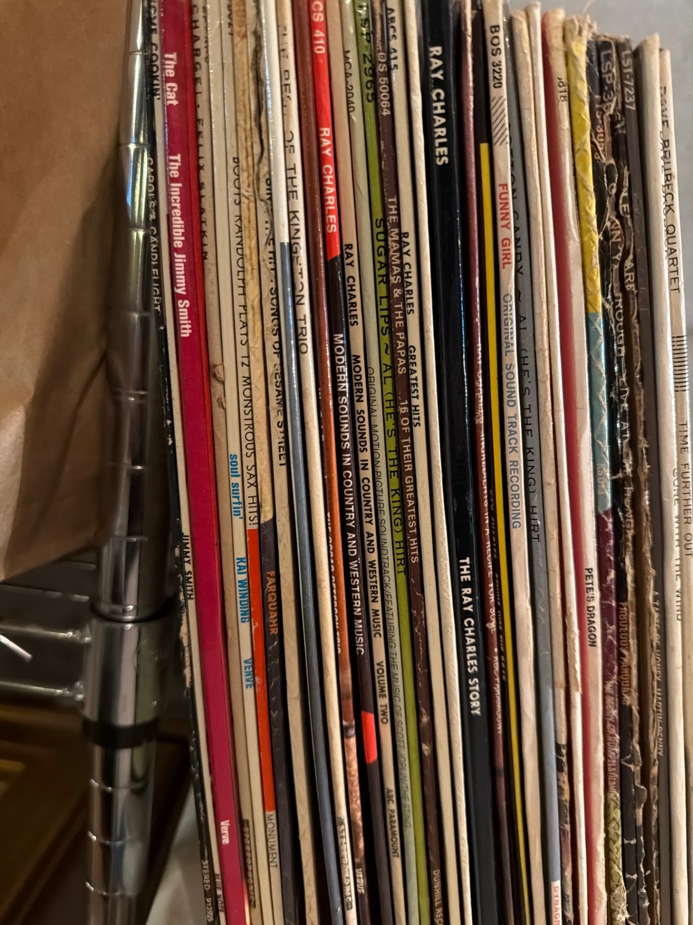 Vinyl LP Collection with Various Artists and Kids Titles - image 1 of 6