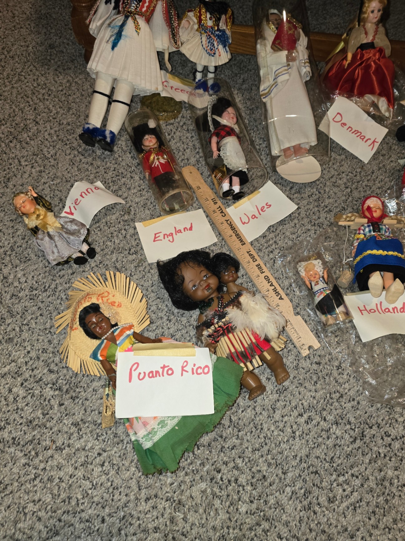International folk-doll collection - image 3 of 10