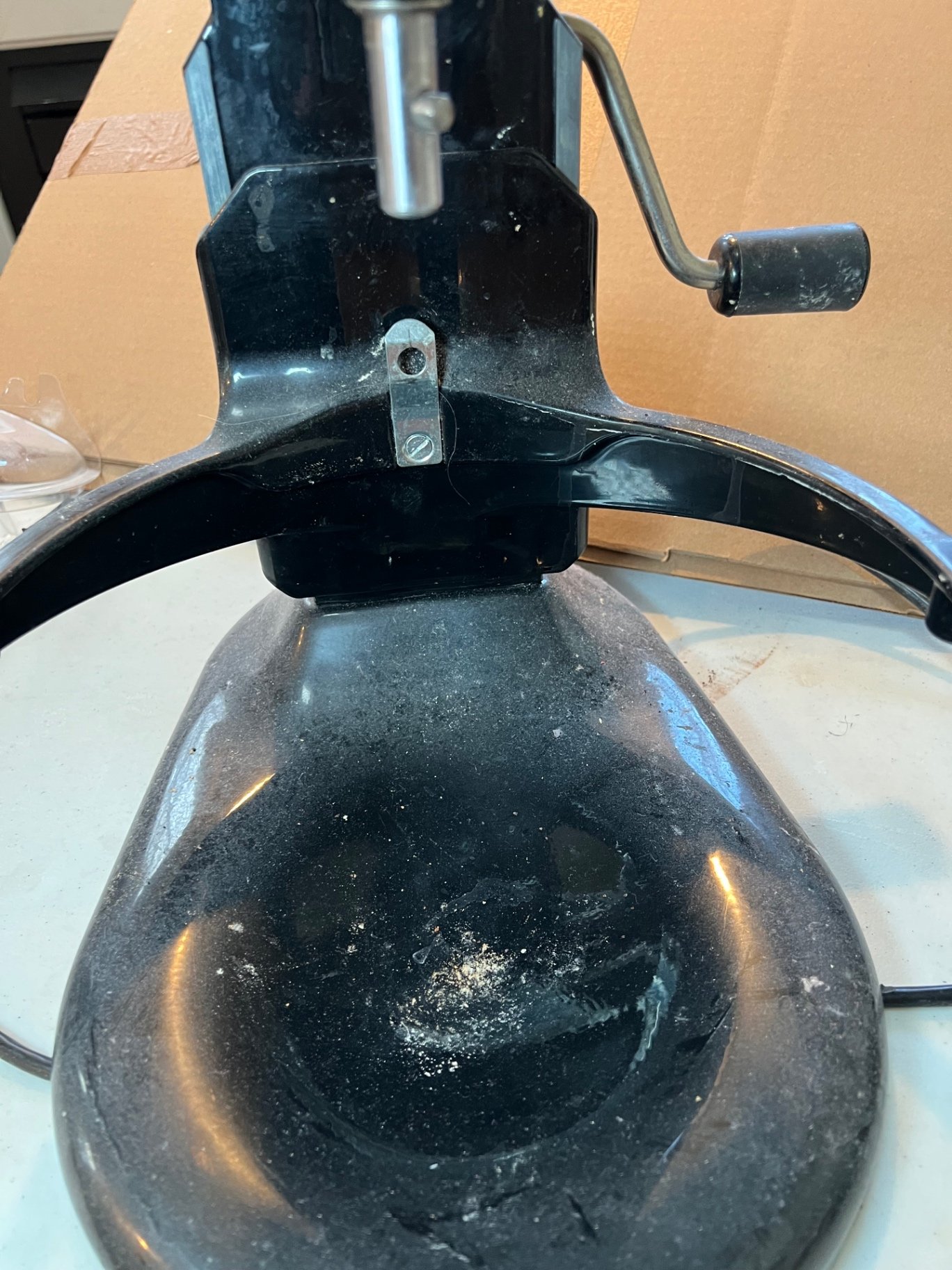 KitchenAid stand mixer with attachments, mixing bowl, and muffin pan - image 4 of 9