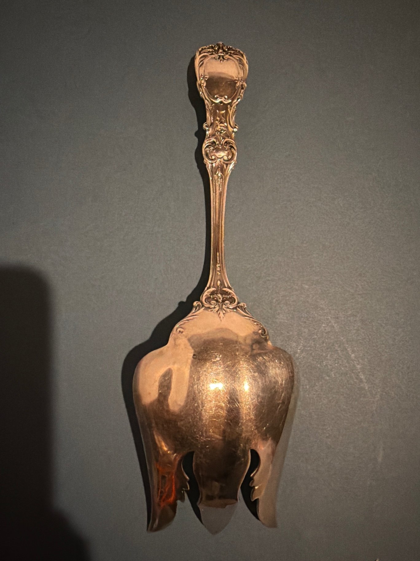 Ornate Sterling Serving Fork  - image 4 of 4