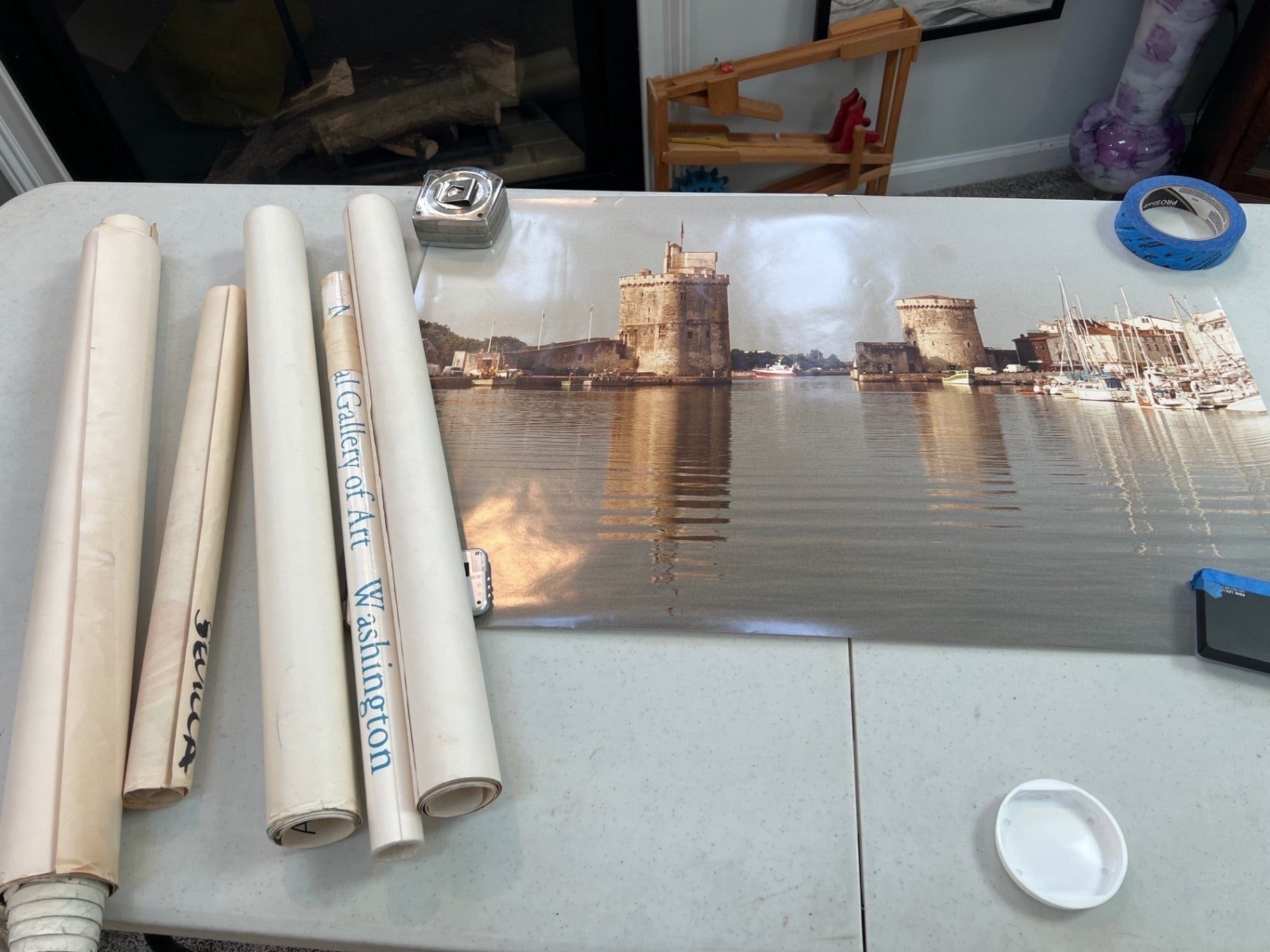 Travel posters featuring France and Sevilla - image 1 of 8