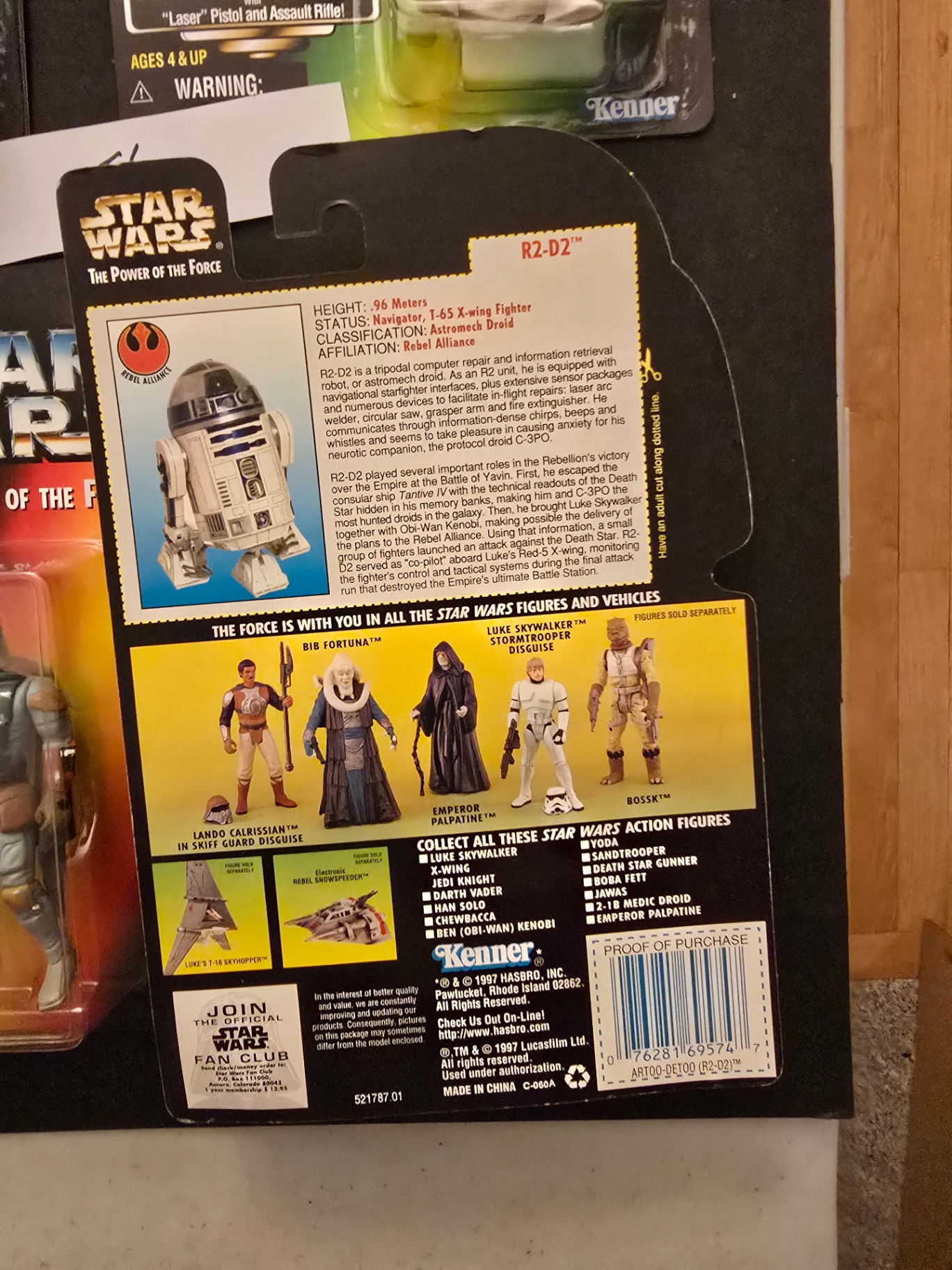 Star Wars The Power of the Force action figure packaging set - image 5 of 10