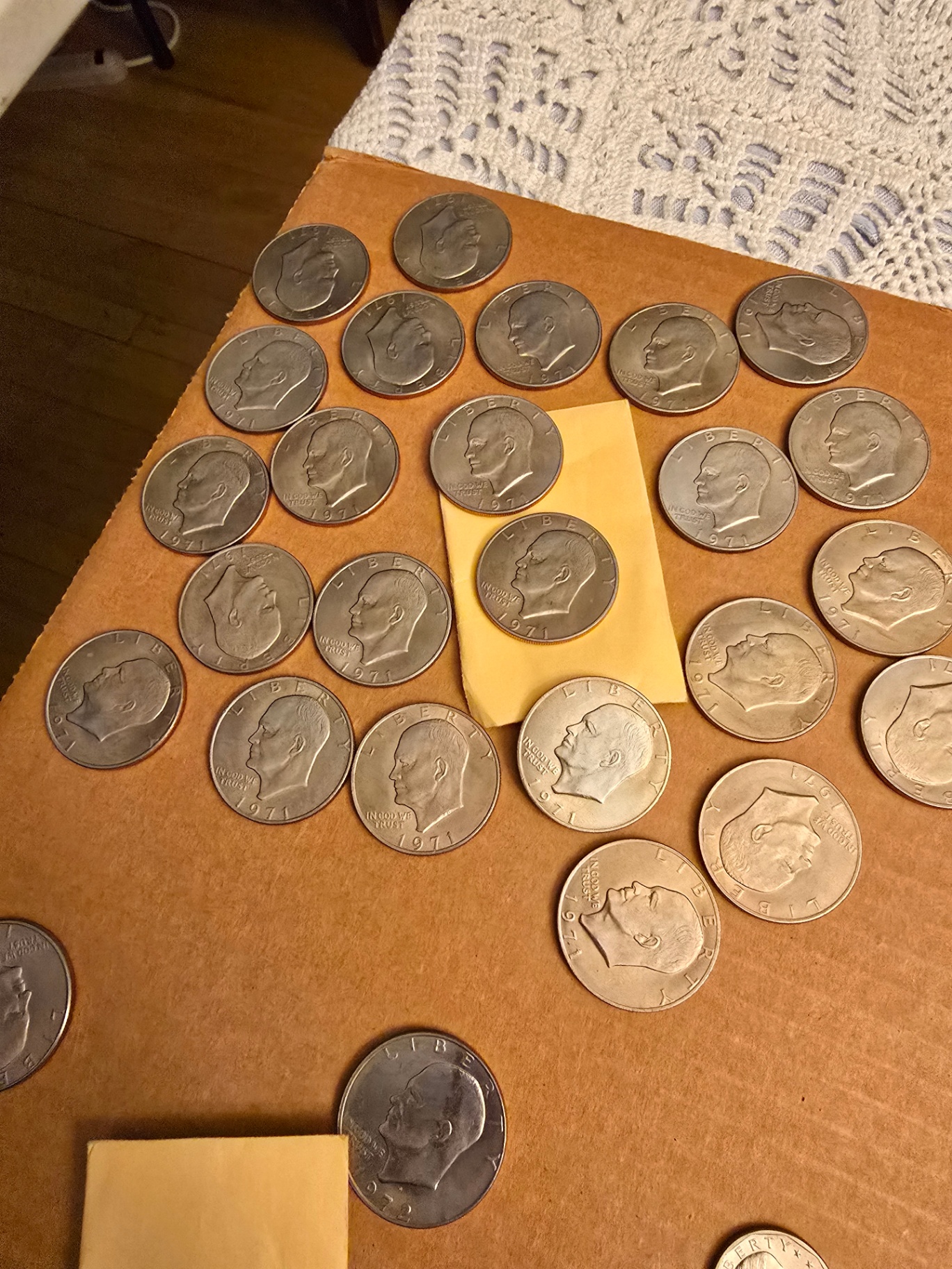 Mixed U.S. Circulated Coin Lot (About 60–80 Coins) plus a locking storage box - image 16 of 23