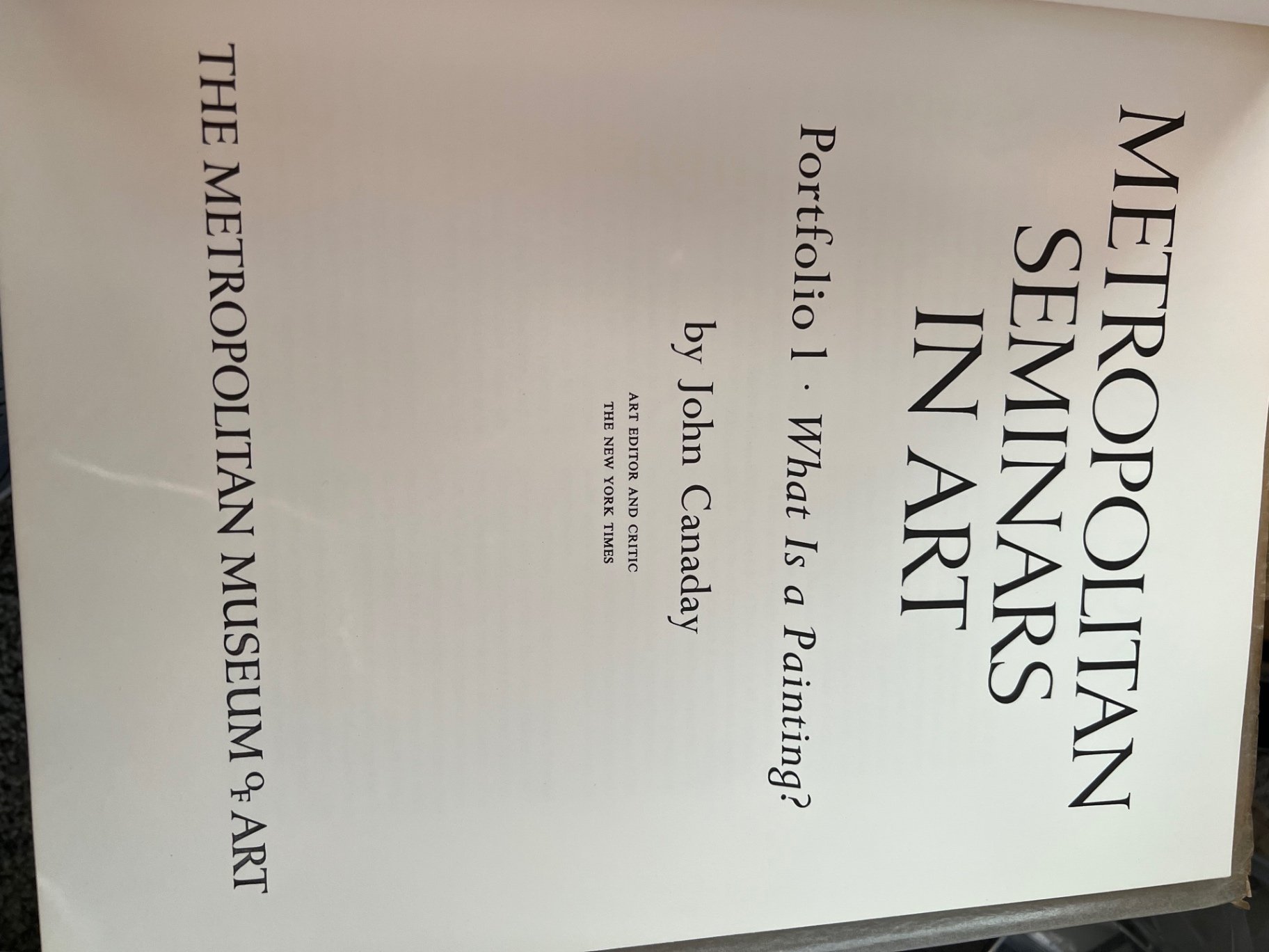 Metropolitan Seminars in Art pamphlet collection - image 4 of 11