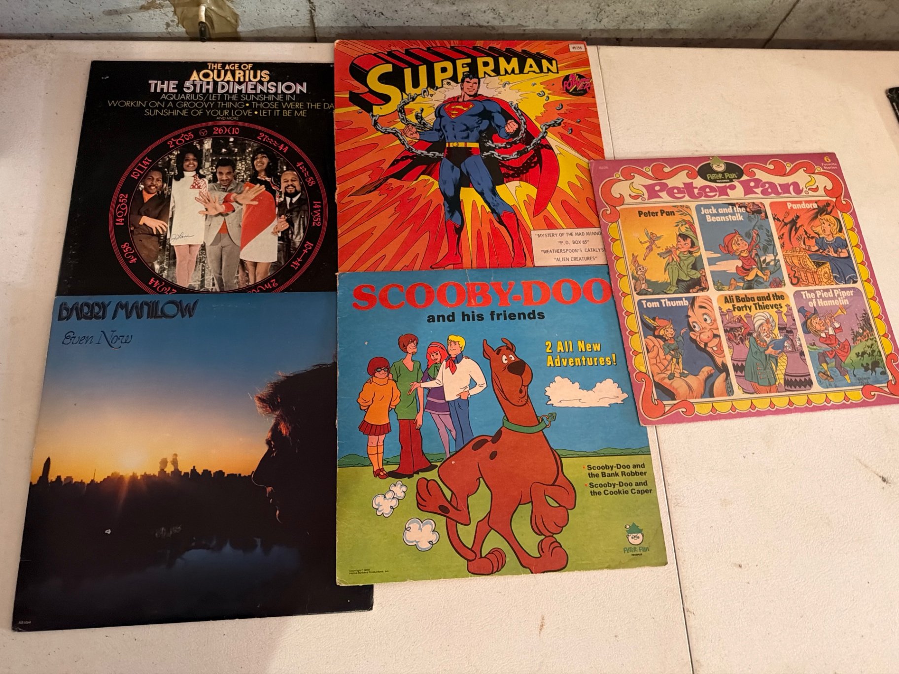 Vinyl LP Collection with Various Artists and Kids Titles - image 5 of 6