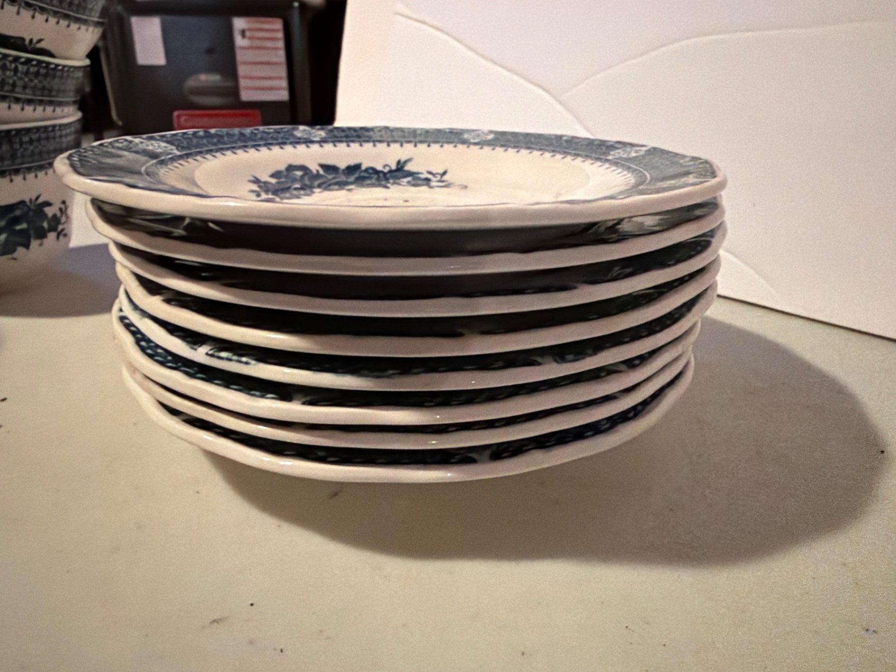 Blue and White Ceramic Dinnerware  - image 4 of 15