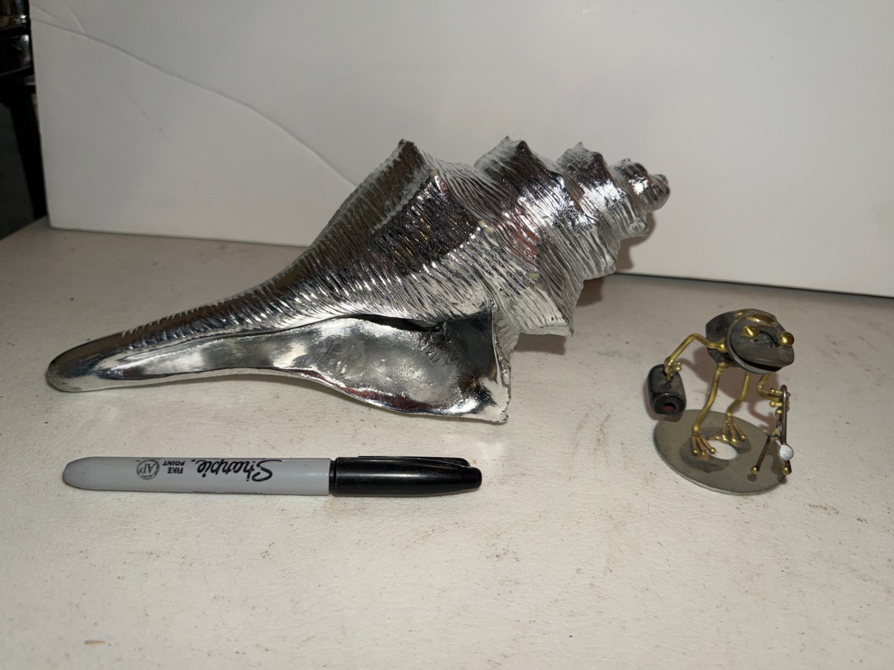 Blue Royal Teapot, glass bottles, and decorative items - image 2 of 12