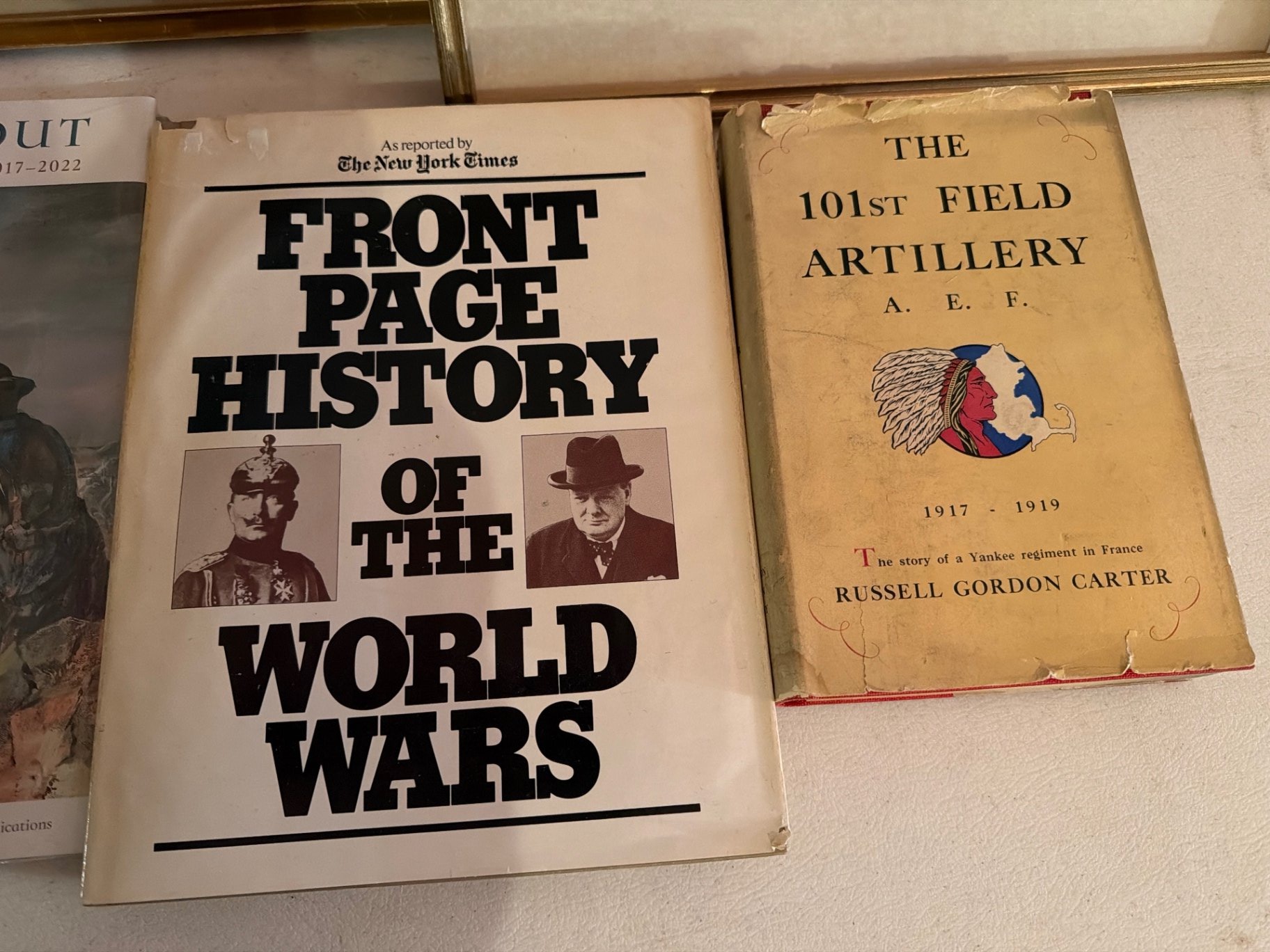 Collection of historical printed media and framed documents - image 3 of 12