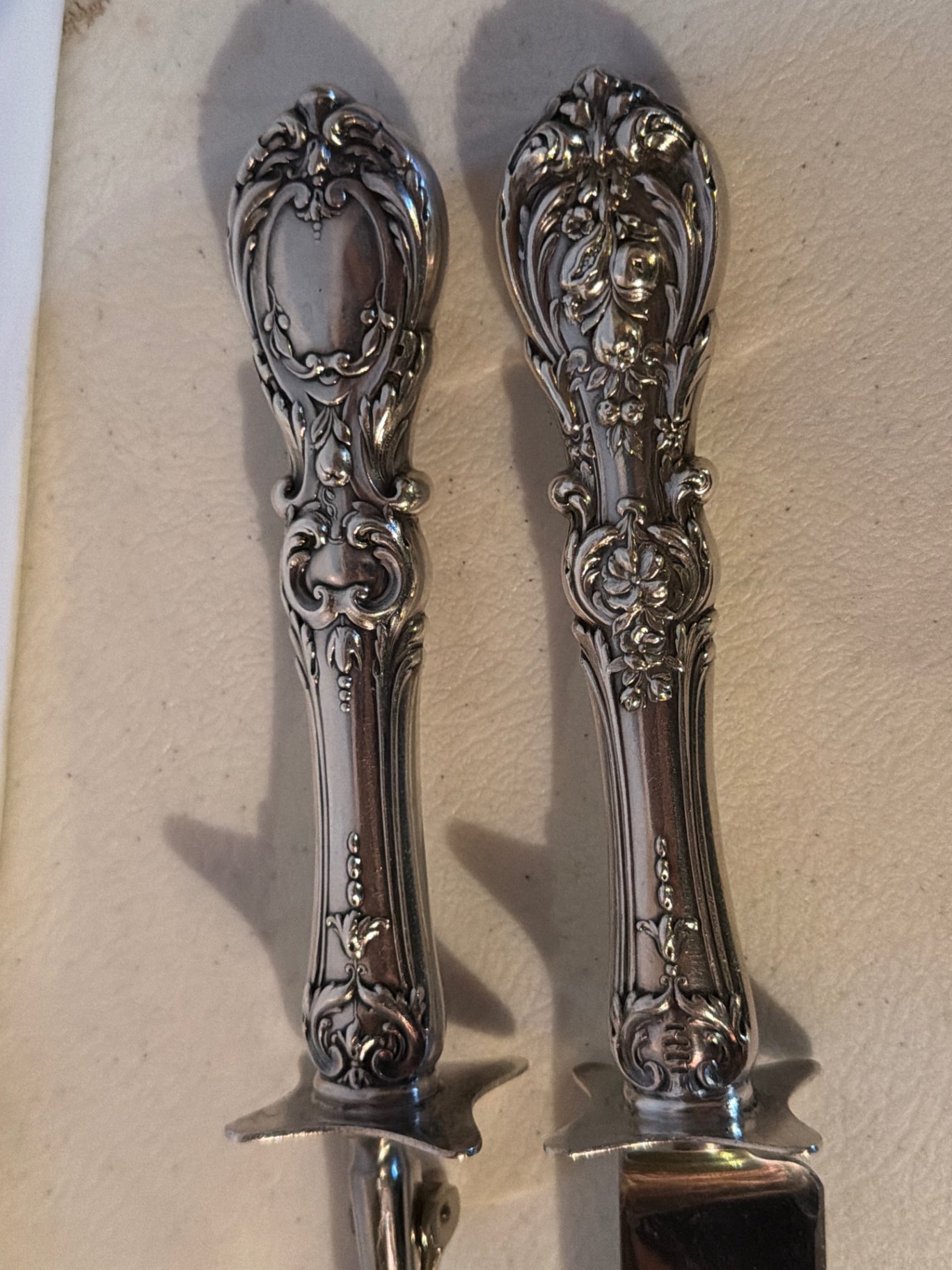 Reed & Barton Serving Knife and Fork Set - image 1 of 6