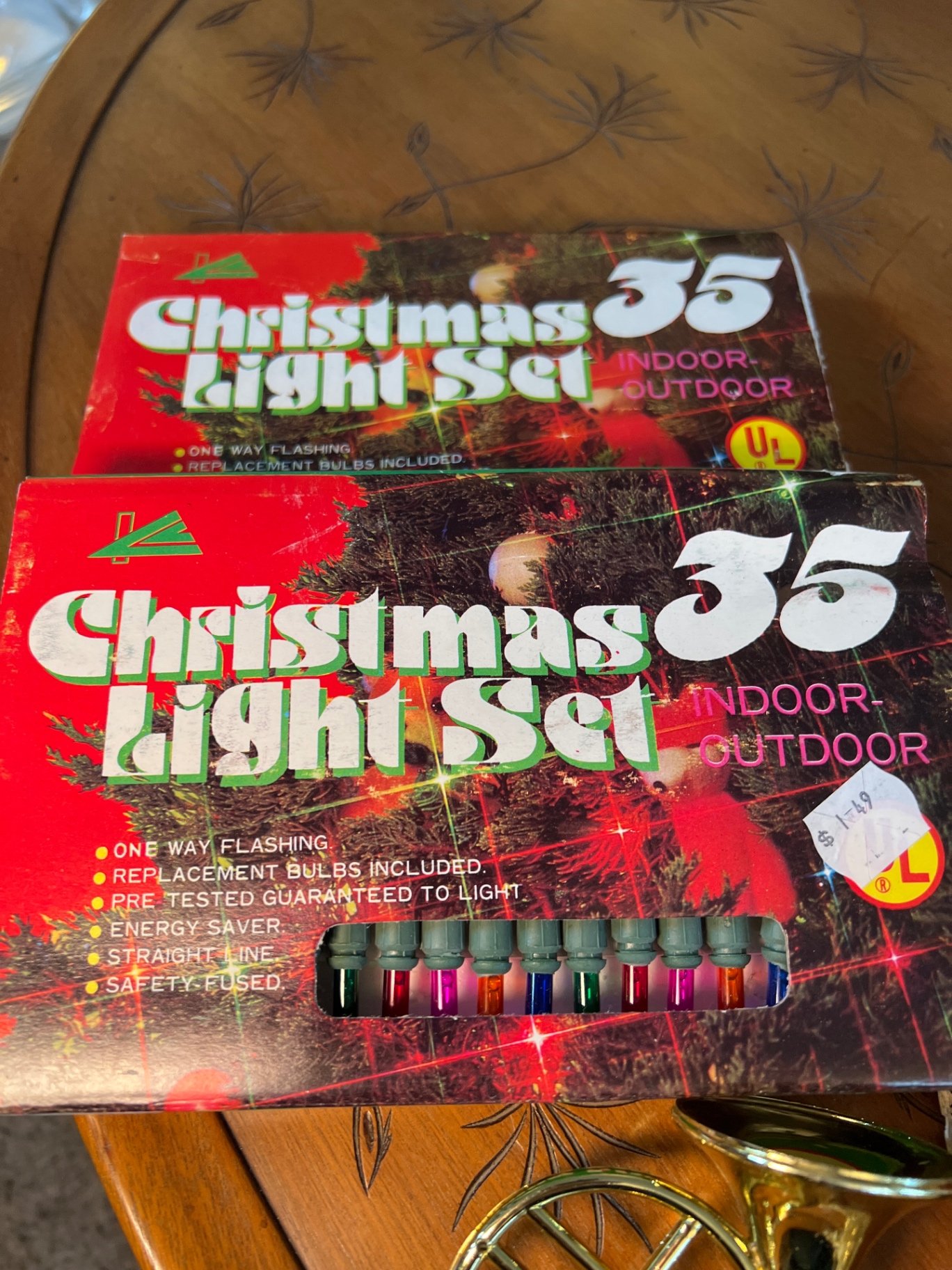 Assorted Vintage African flair Christmas Ornaments and Figurines with Light Set - image 5 of 6