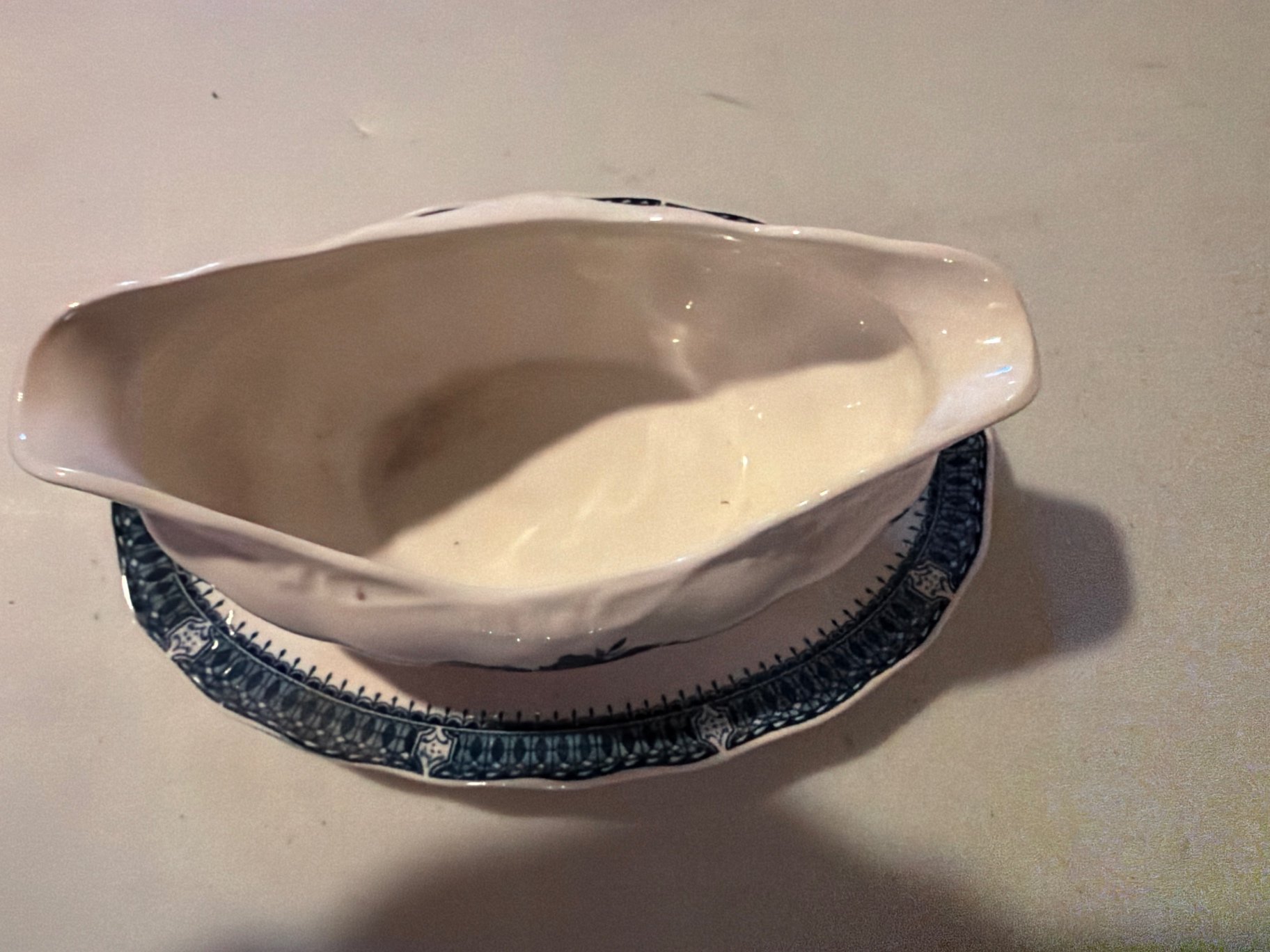 Blue and White Ceramic Dinnerware  - image 14 of 15