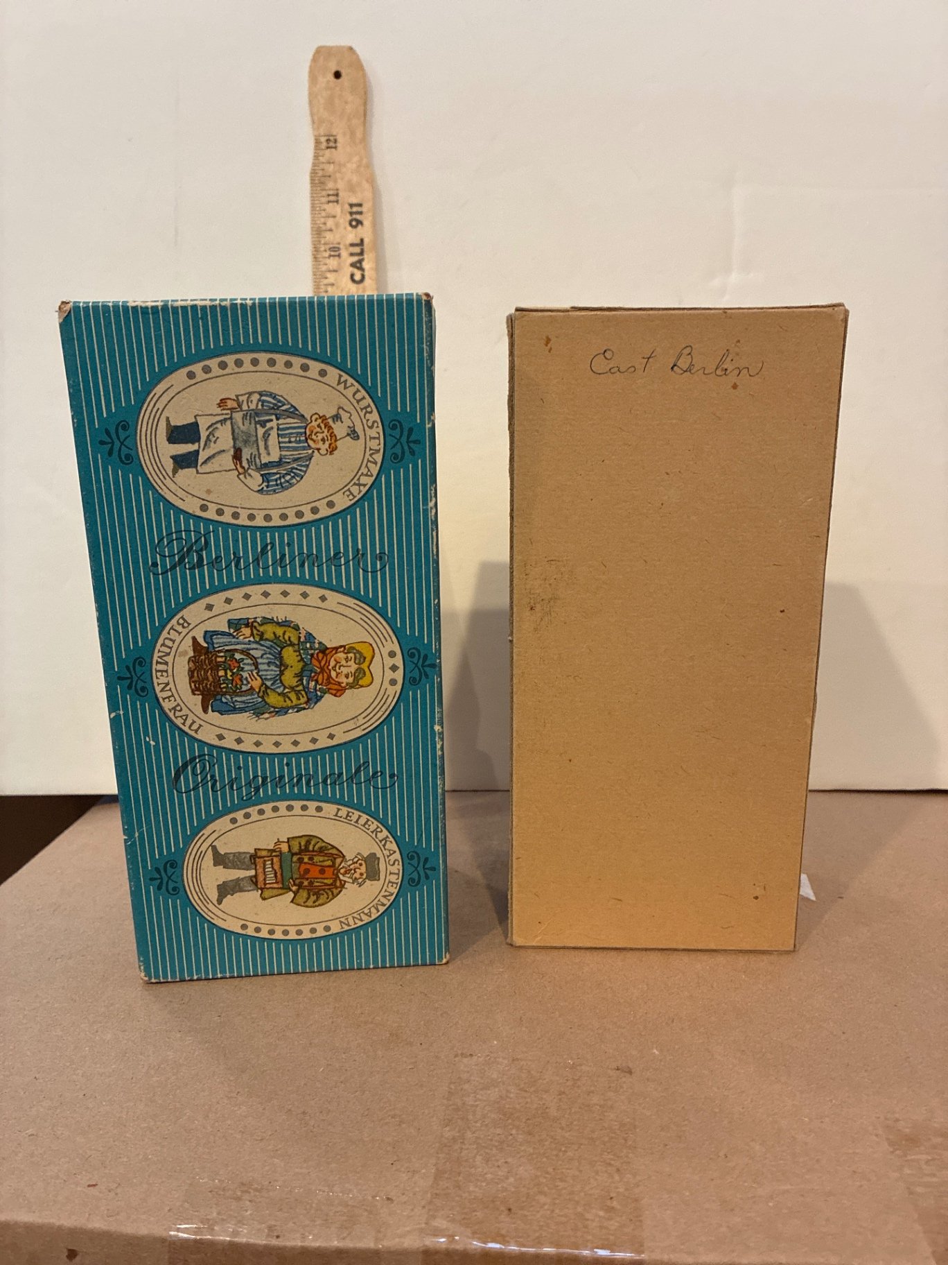 Assorted wooden carvings, miniature figures, and Berlin souvenirs - image 11 of 16