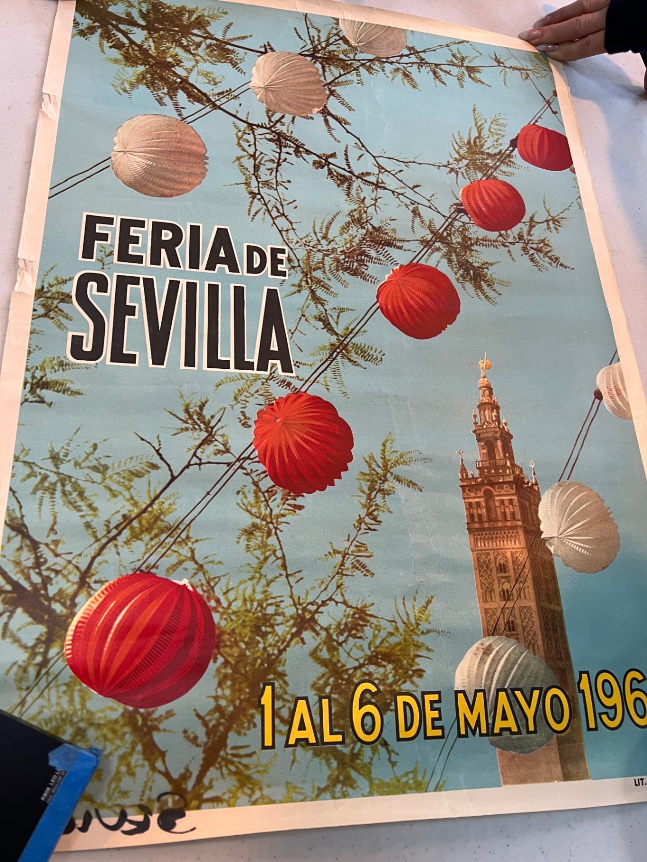 Travel posters featuring France and Sevilla - image 5 of 8