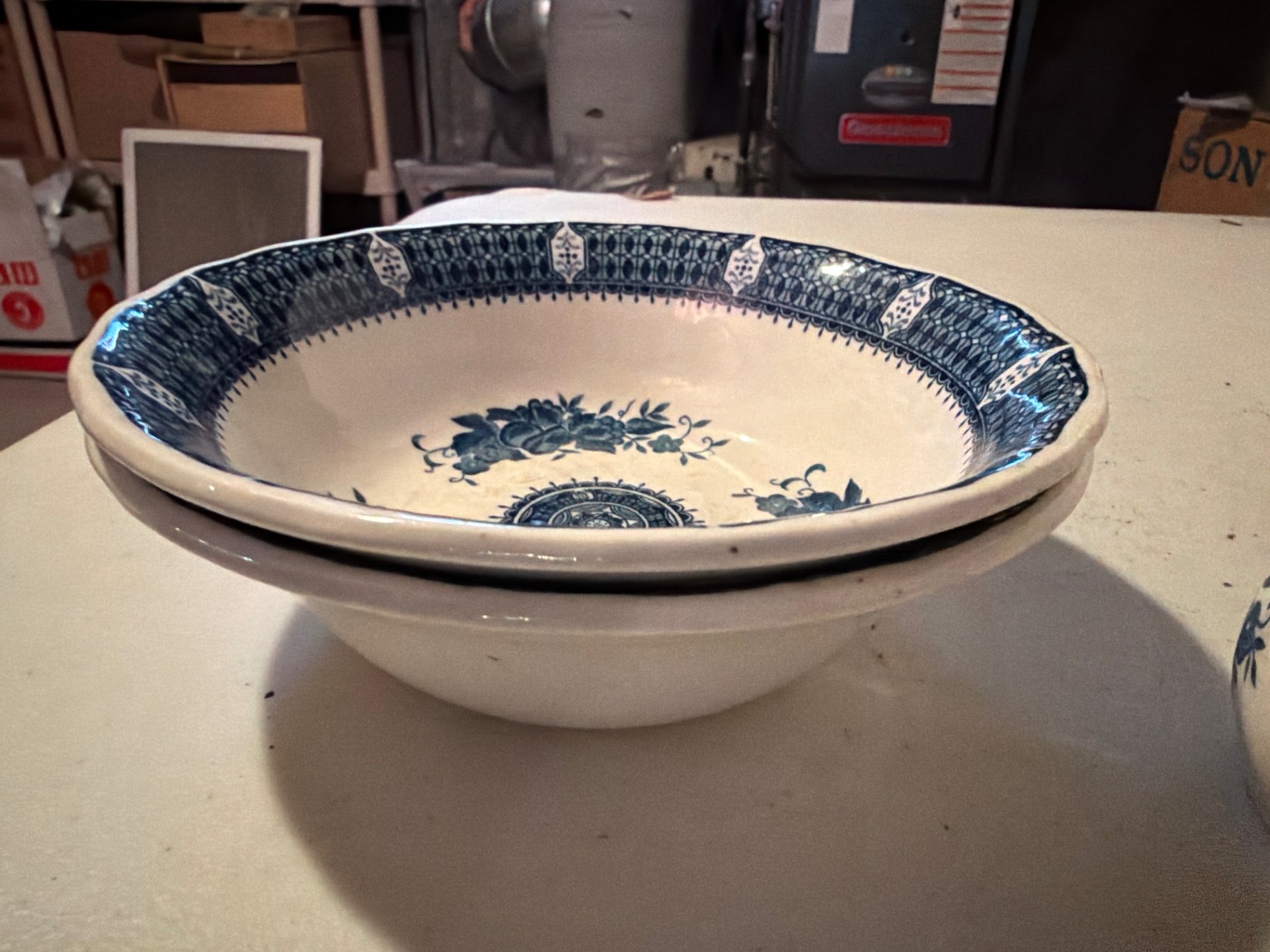 Blue and White Ceramic Dinnerware  - image 10 of 15