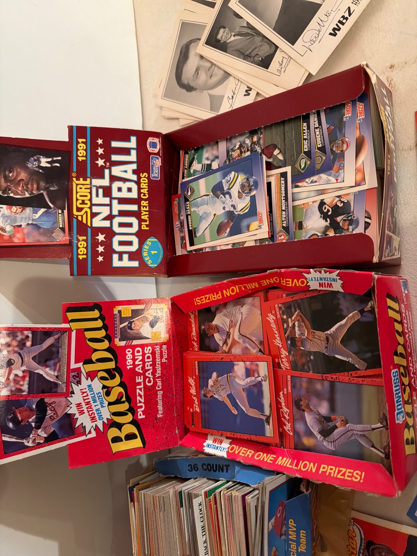 Vintage sports trading cards and coin collection - image 6 of 7