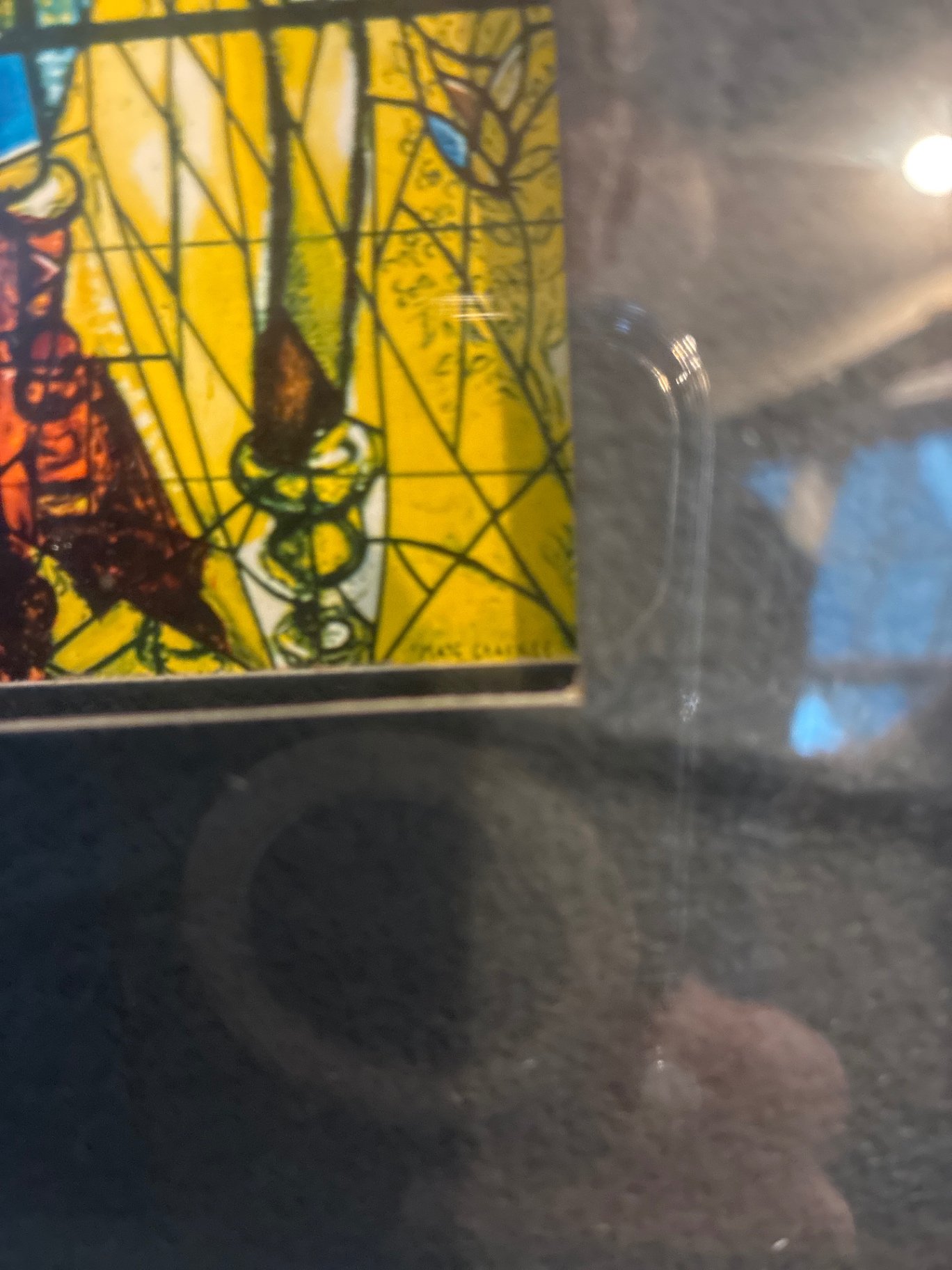 Framed Laurence Perugini botanical prints and 2 smaĺl framed prints of Chagall stained-glass windows. - image 10 of 17