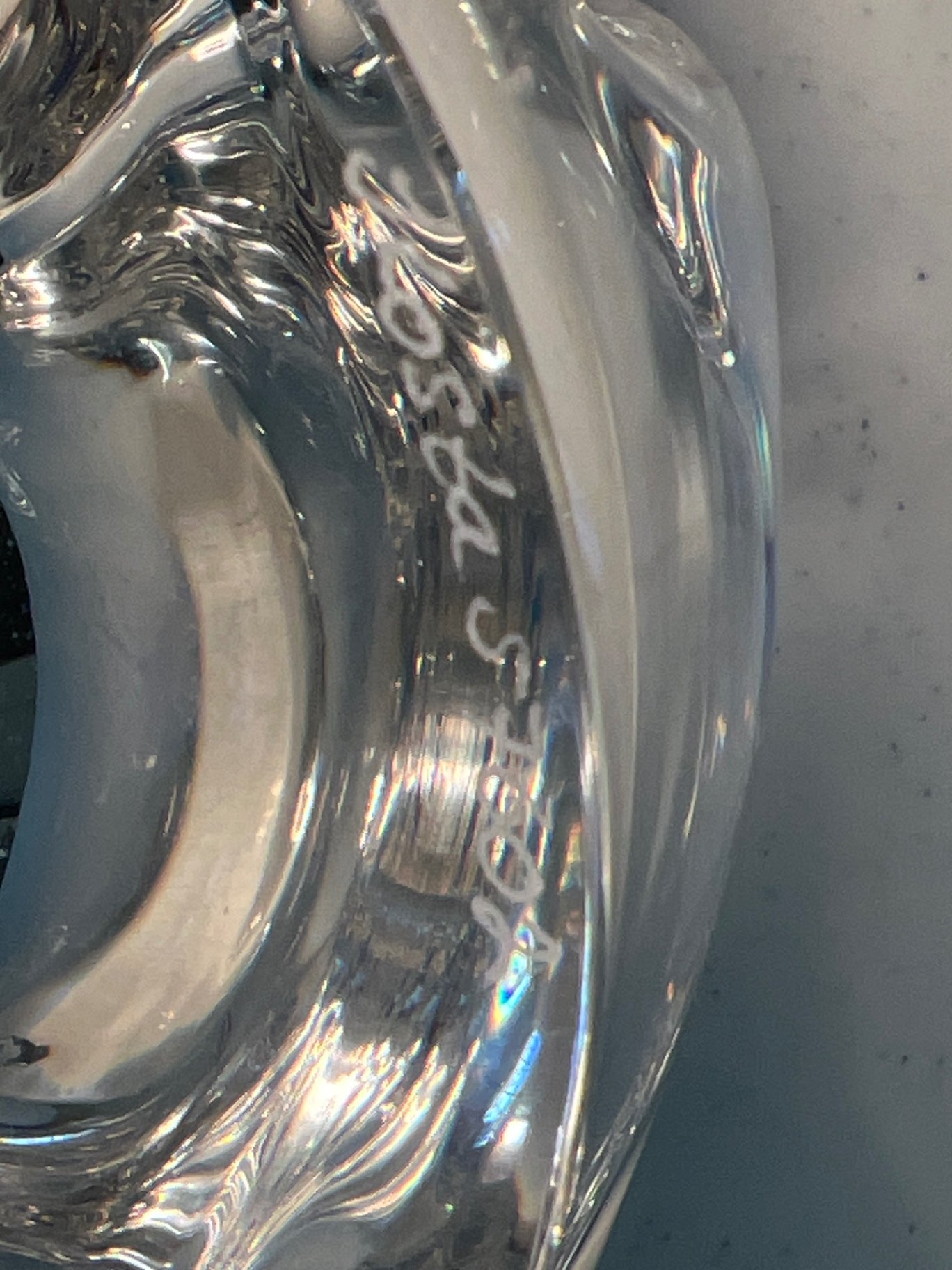 Waterford crystal lidded jar and petal-shaped bowl - image 5 of 5