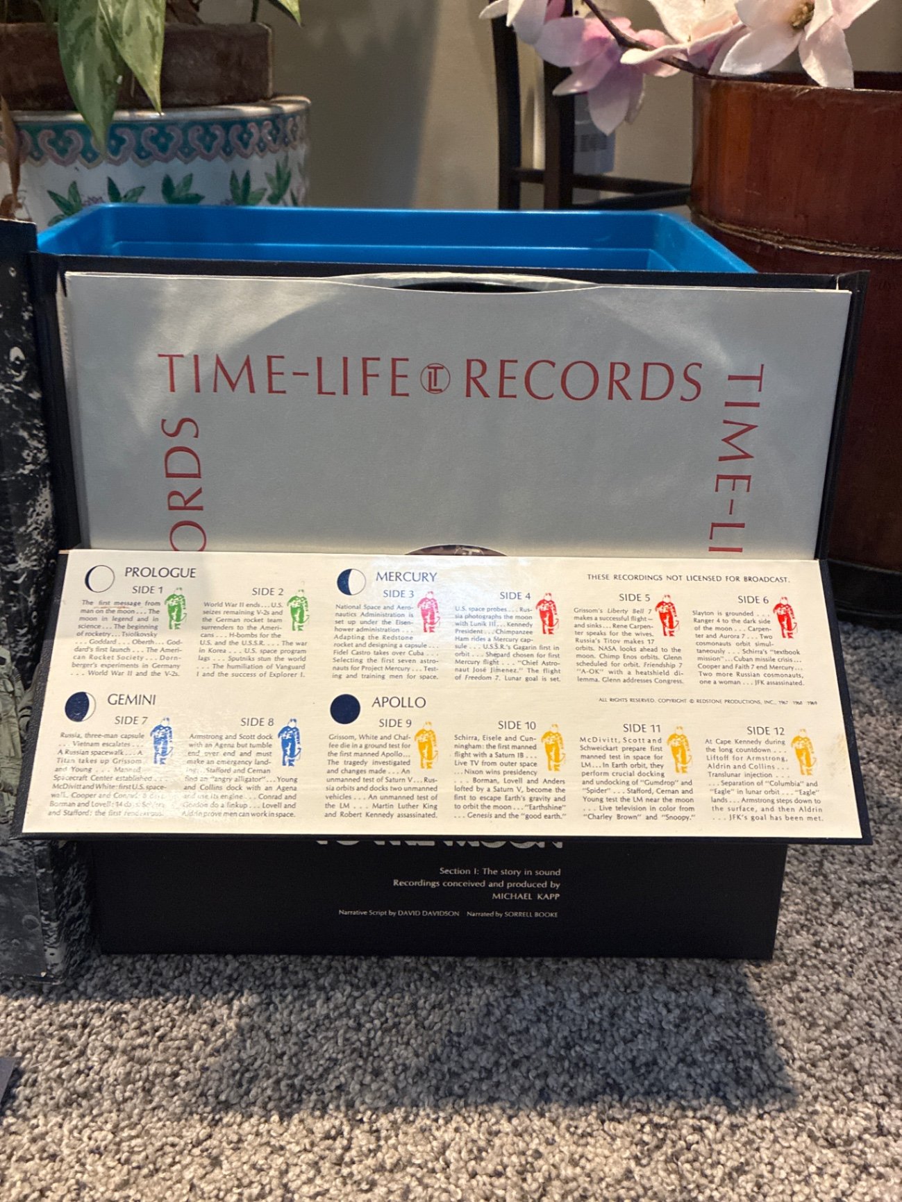 Vinyl record collection with Bruce Springsteen live box set and To the Moon records - image 7 of 7