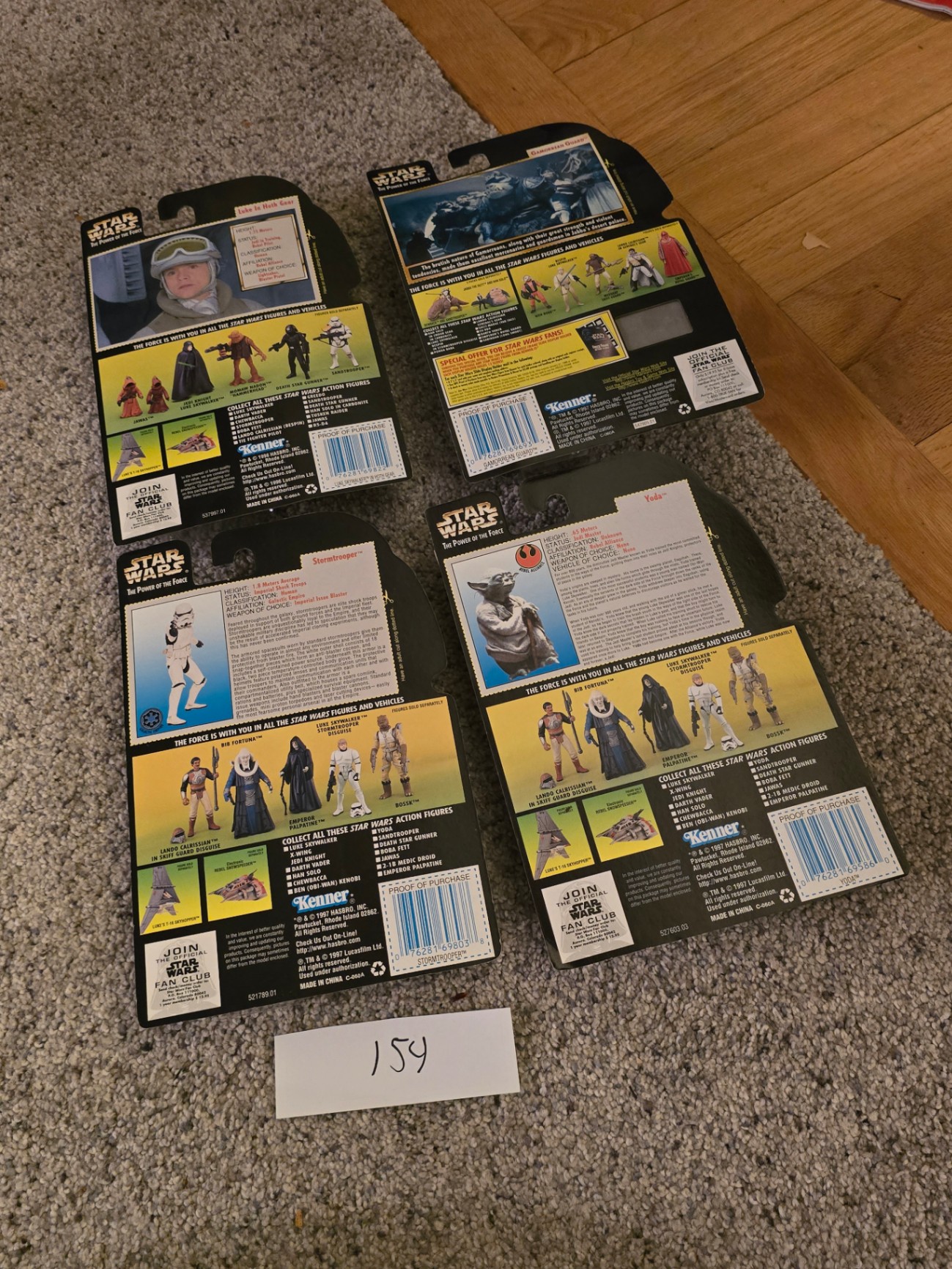Star Wars action figures in blister packaging - image 2 of 10