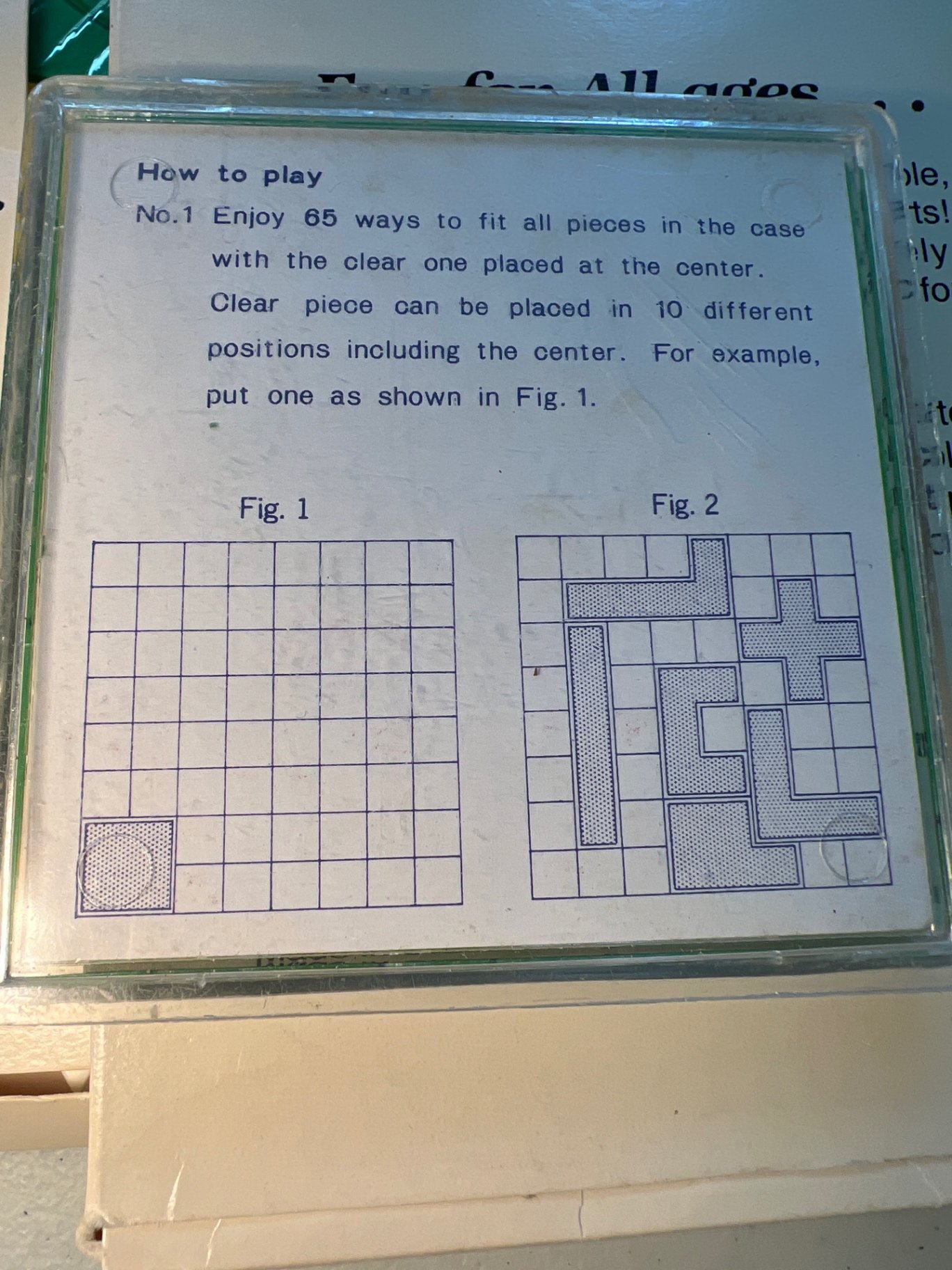 Vintage Clown toy, Puzzler puzzles, Pocket Waterfuls game, and Pig Pad notepad - image 8 of 10