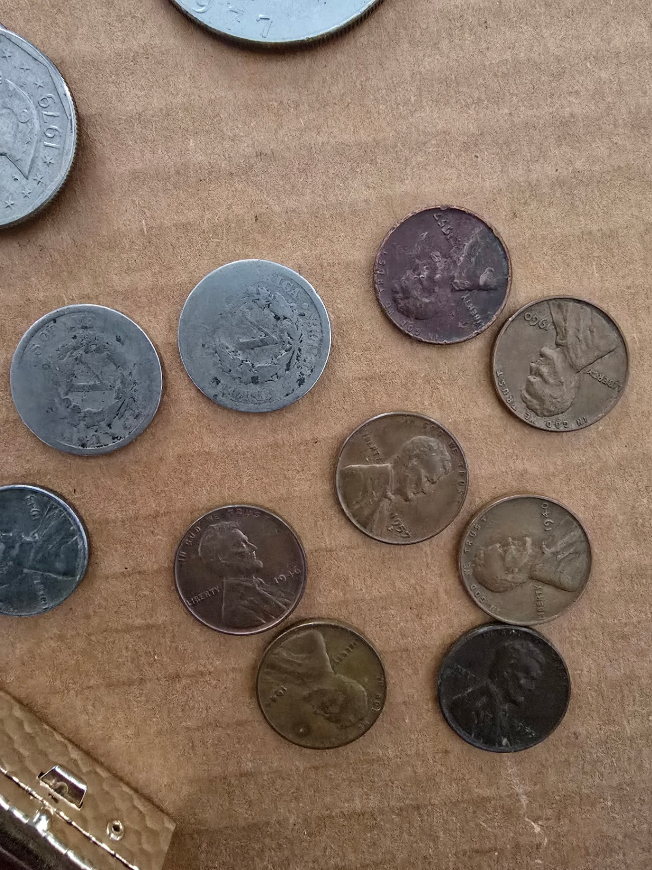 Mixed U.S. Circulated Coin Lot (About 60–80 Coins) plus a locking storage box - image 11 of 23