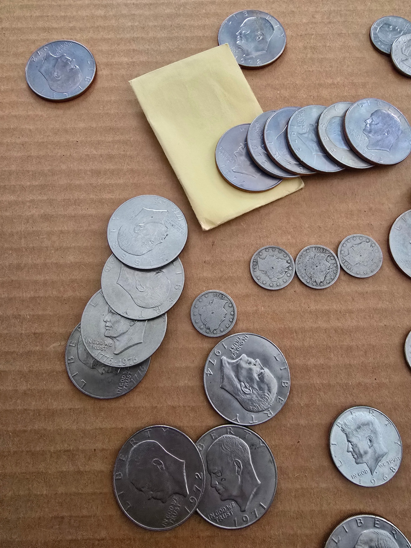 Mixed U.S. Circulated Coin Lot (About 60–80 Coins) plus a locking storage box - image 15 of 23