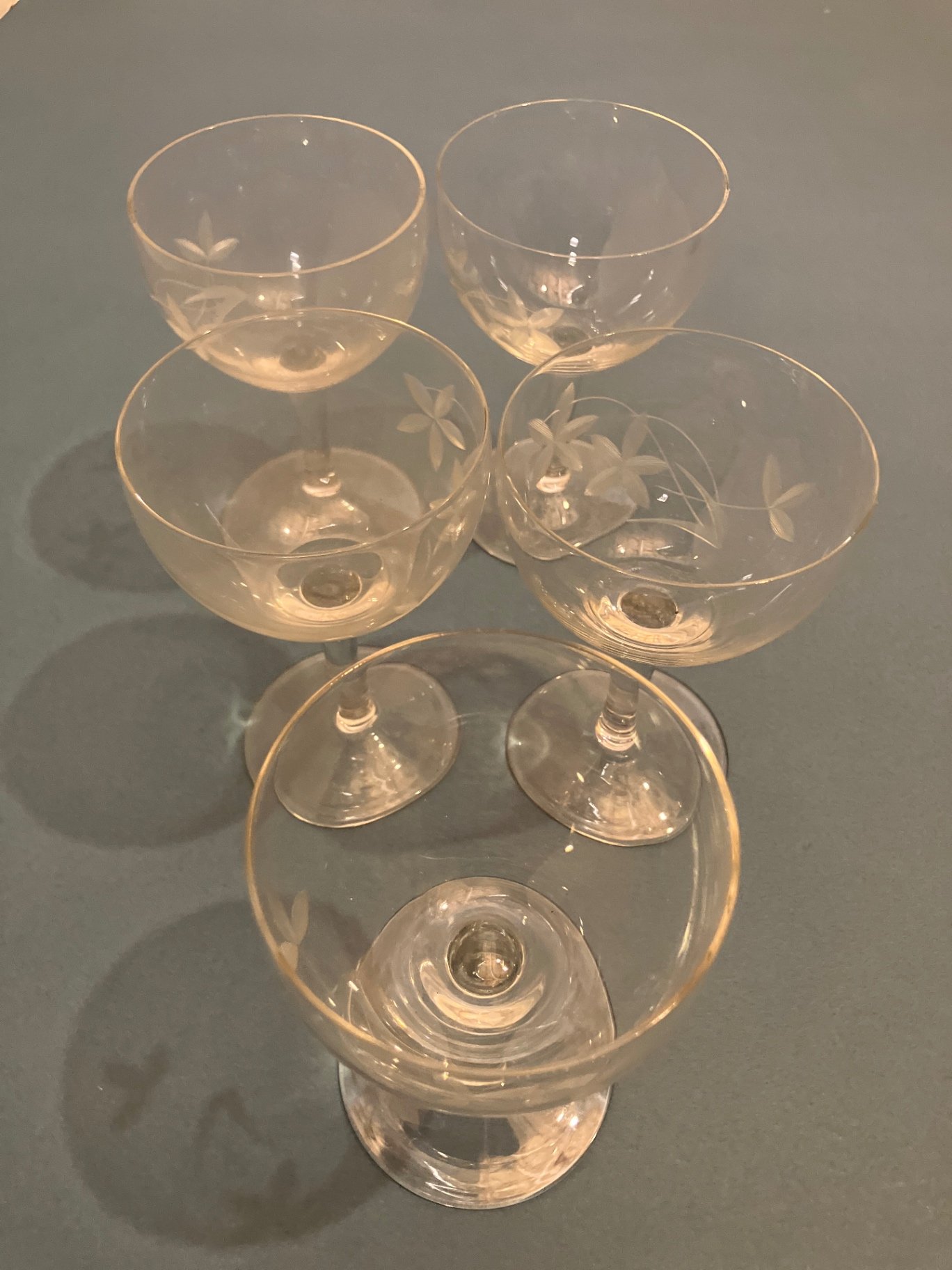 Vintage stemware - image 4 of 20
