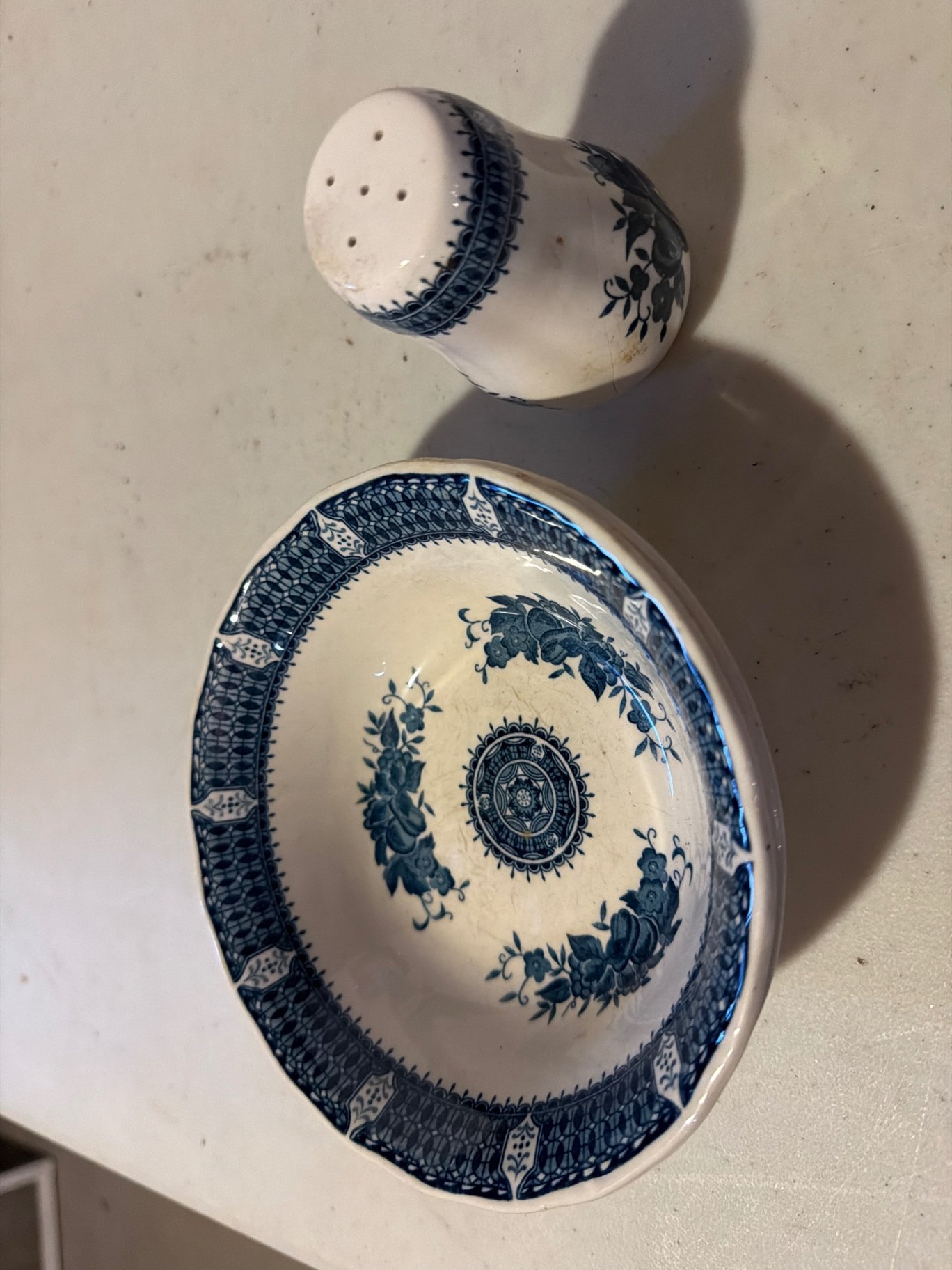 Blue and White Ceramic Dinnerware  - image 9 of 15