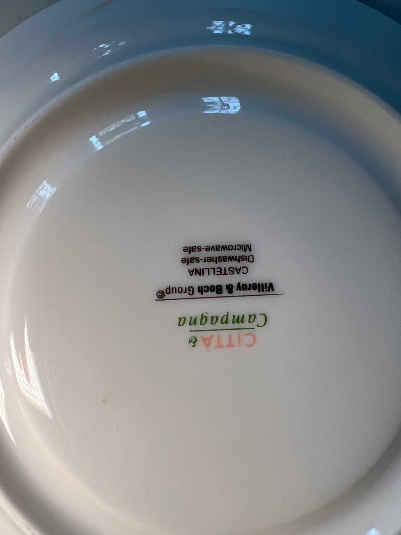 Assorted ceramic dinnerware with floral and fruit motifs - image 2 of 16