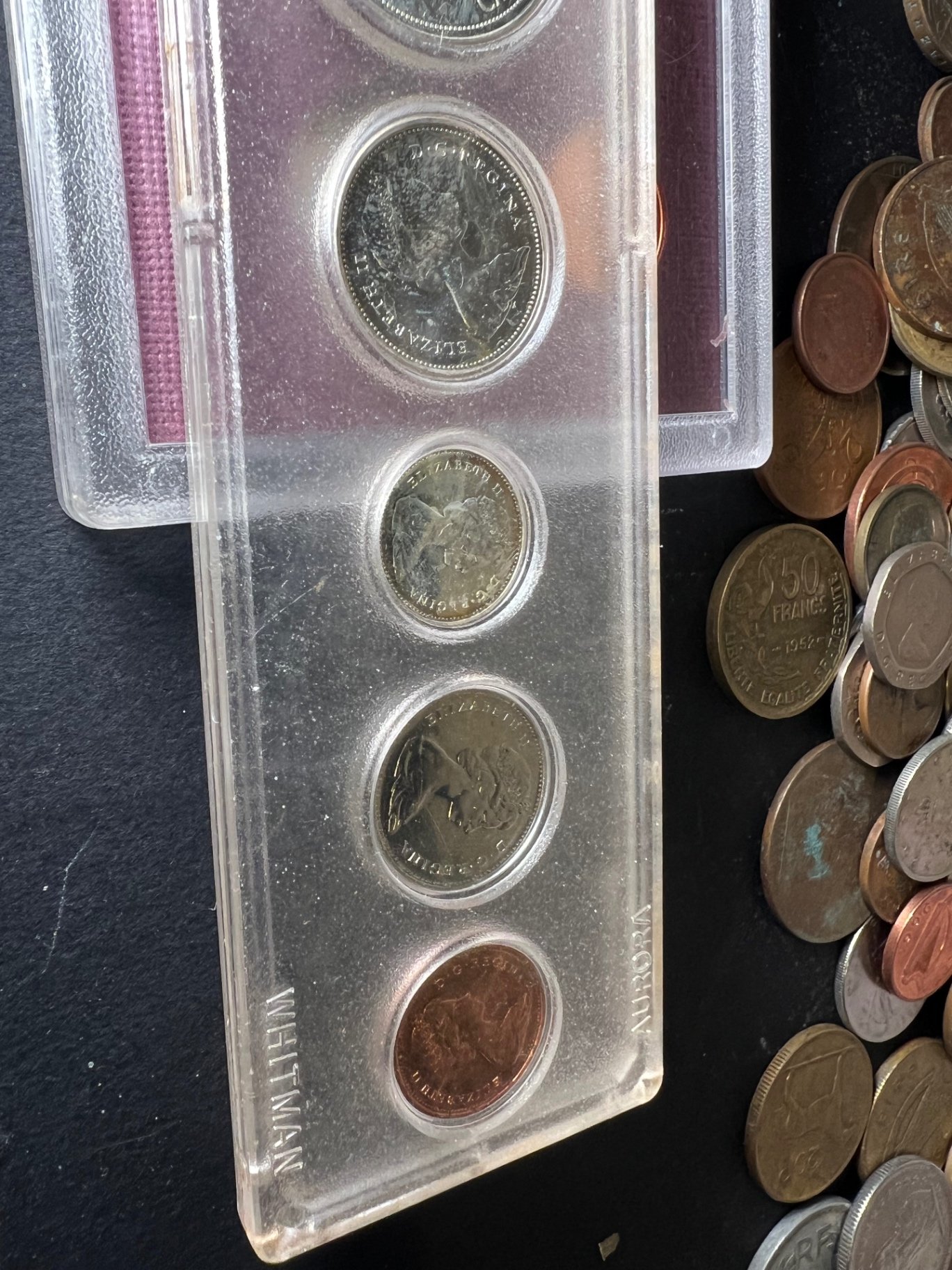 Assorted international coins and currency - image 8 of 18